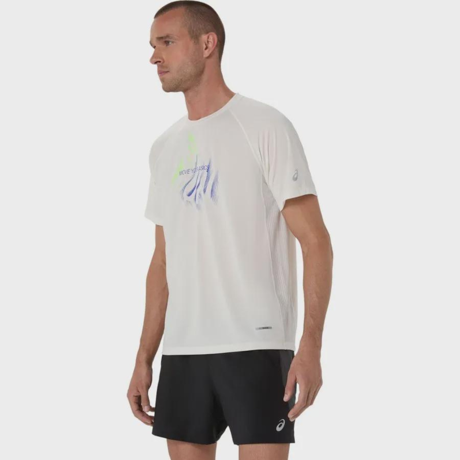 Camiseta ASICS Road Graphic Masculino - Foto 3