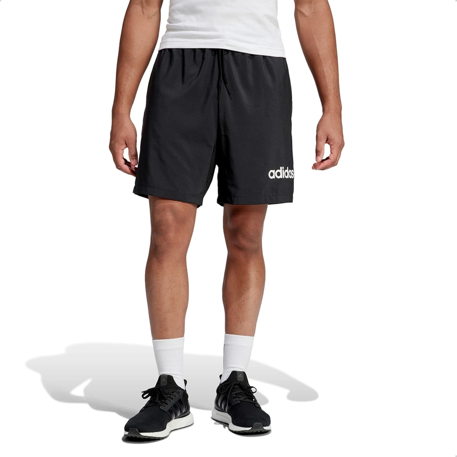 Bermuda adidas Masculino Essentials Linear Logo Masculino - Foto 1