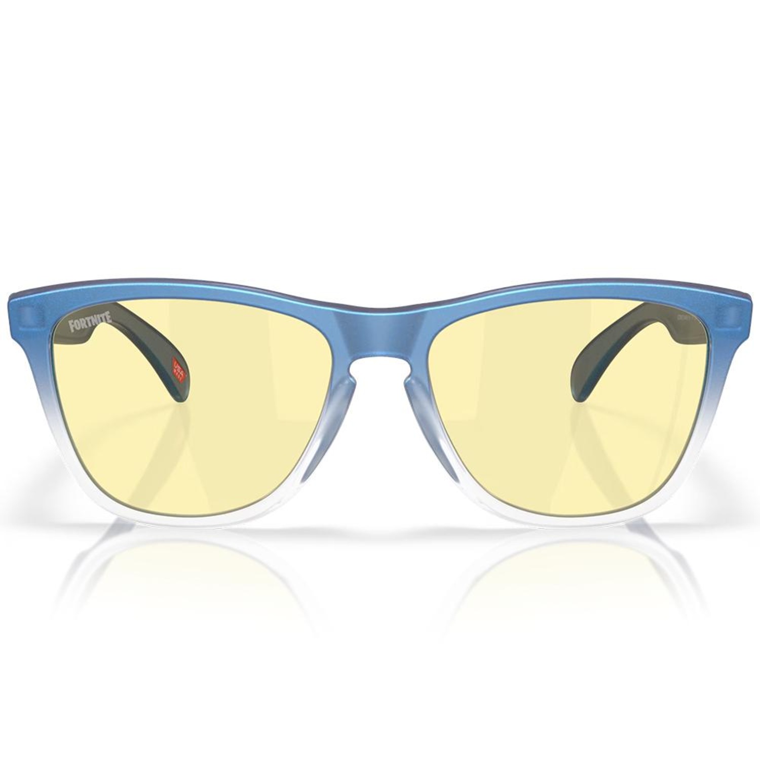 Óculos de Sol Unissex Oakley Frogskins Matte Cyan/Blue/Clear Shift - Foto 3