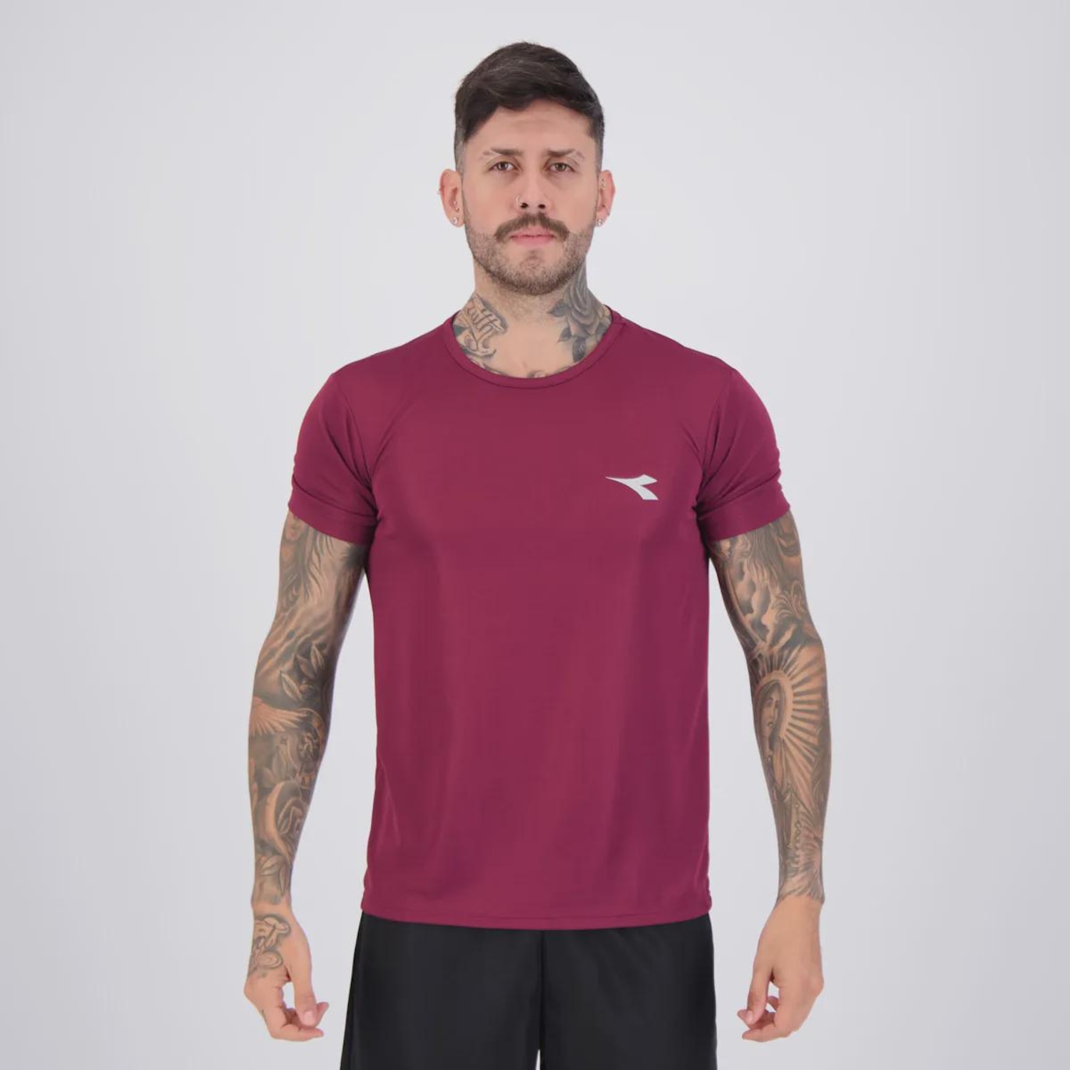 Camiseta Diadora Logo Masculina - Foto 1