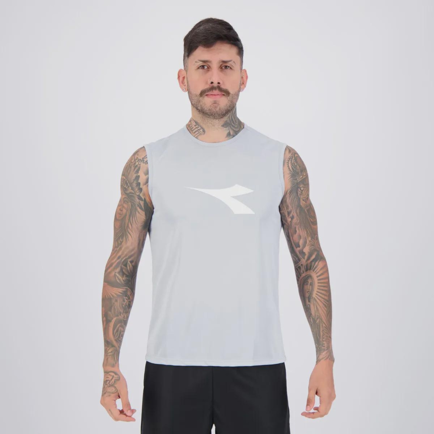 Regata Machão Diadora Big Logo Masculina - Foto 1