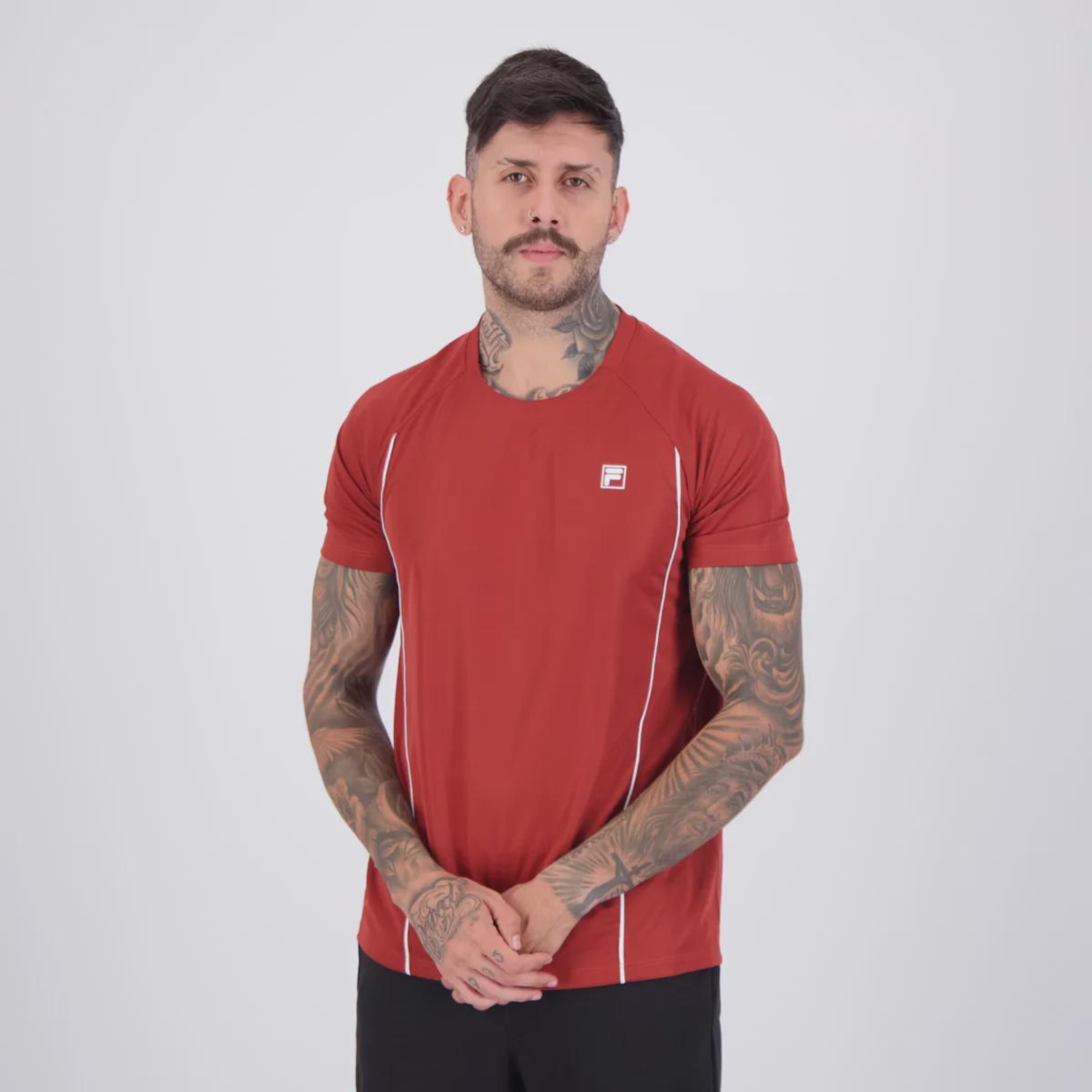 Camiseta Fila Match Masculina - Foto 3