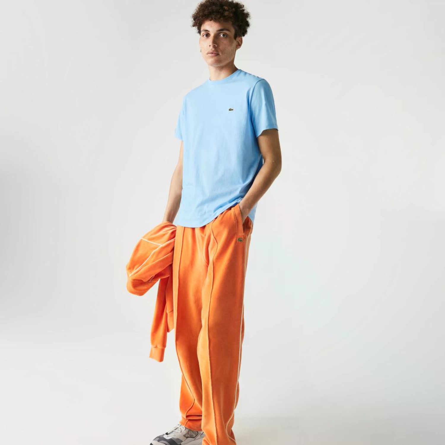 Camiseta Lacoste Pima Masculina - Foto 1