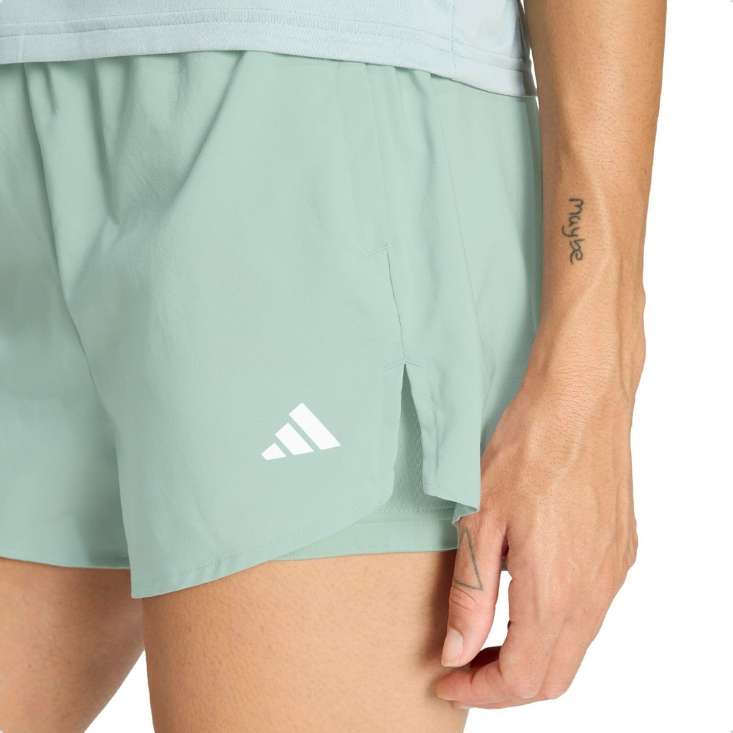 Shorts adidas Feminino Treino 2 em 1 - Foto 3