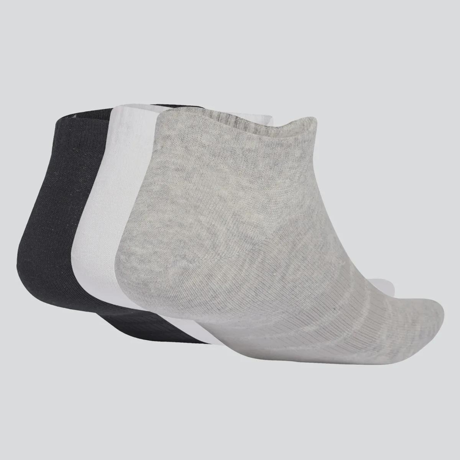 Kit Meia adidas Invisível 3 Pares Unissex - Foto 2