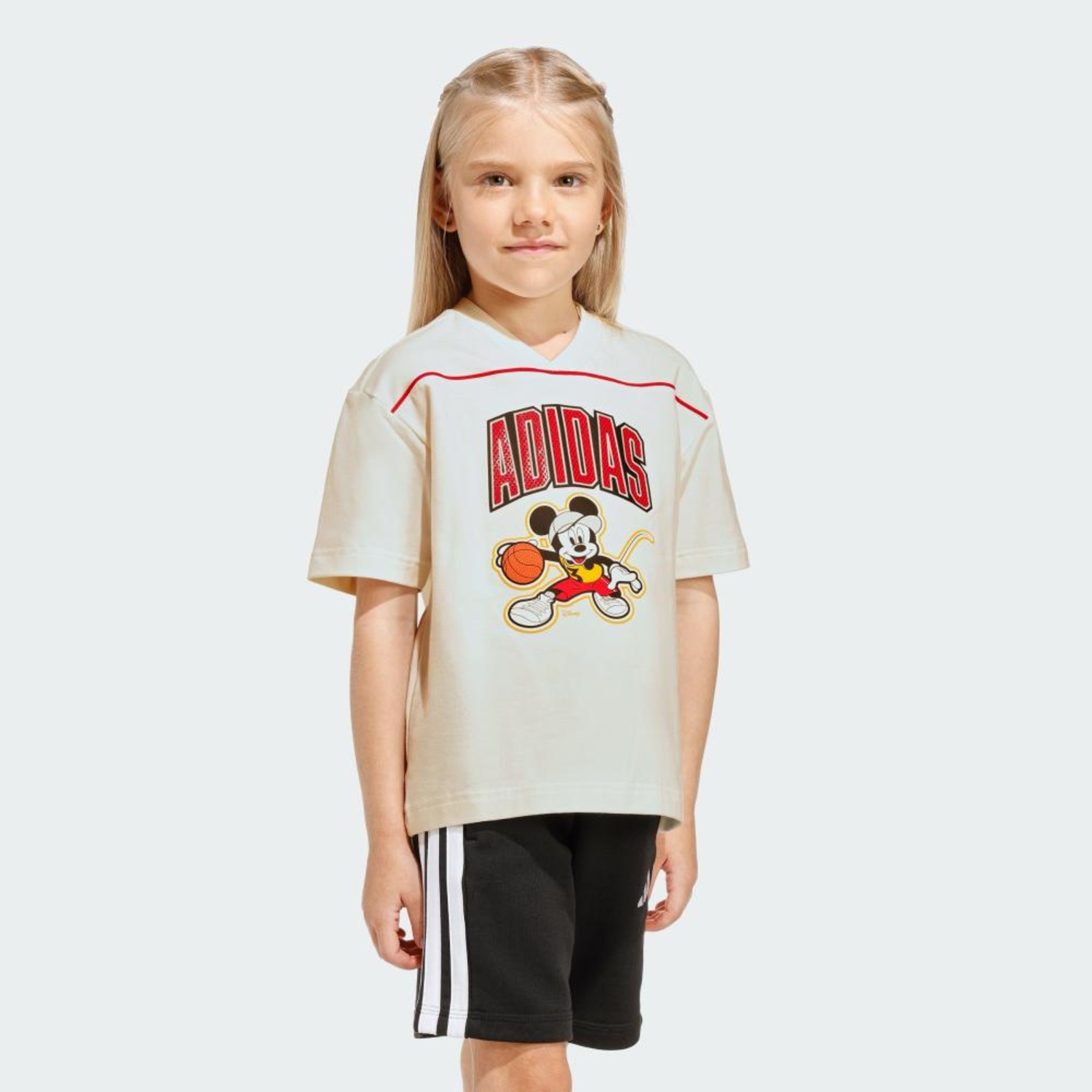 Camiseta adidas Disney Mickey Mouse Infantil - Foto 3