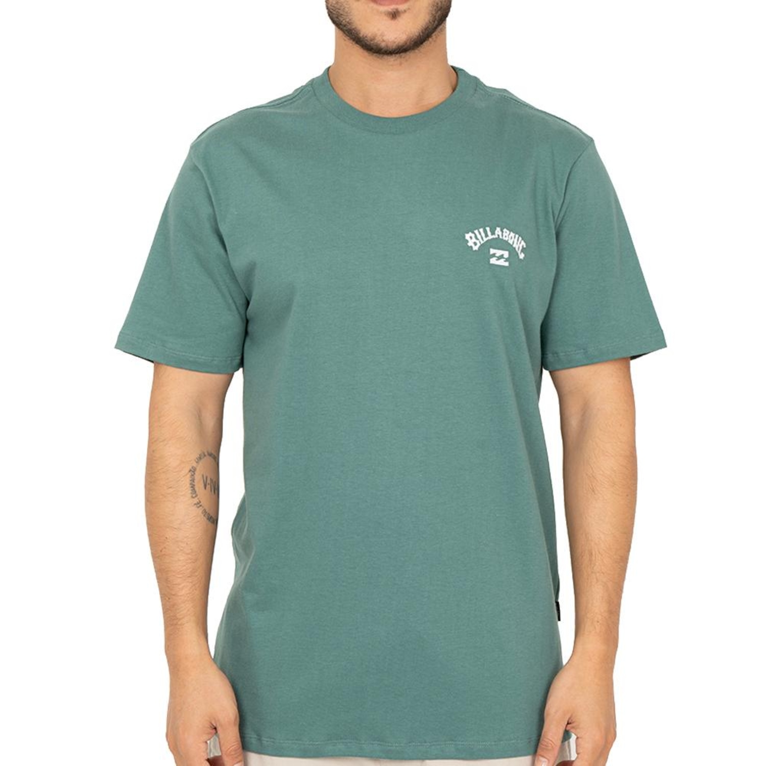 Camiseta Billabong Small Arch SM26 Masculina - Foto 1