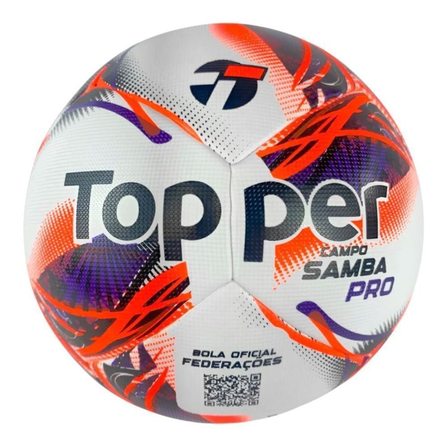 Bola De Campo Topper Samba Velocity Pro 2026 Unissex - Foto 1