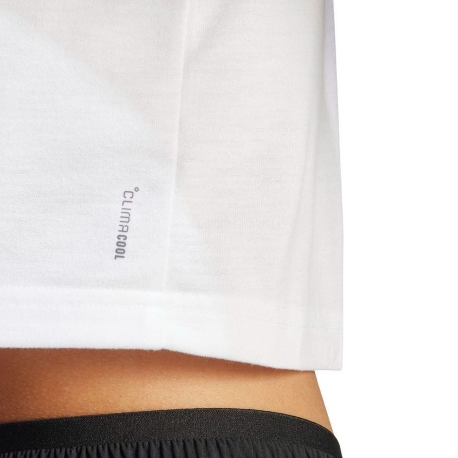 Camiseta Cropped Boxy Essentials adidas Feminina - Foto 3