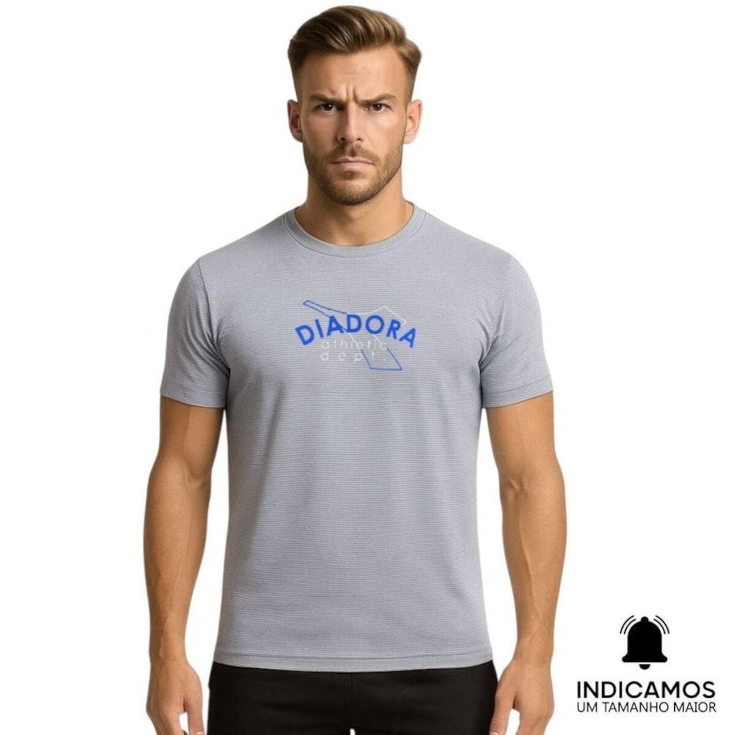 Camiseta Diadora Small Logo Athletic Dept Masculina - Foto 1