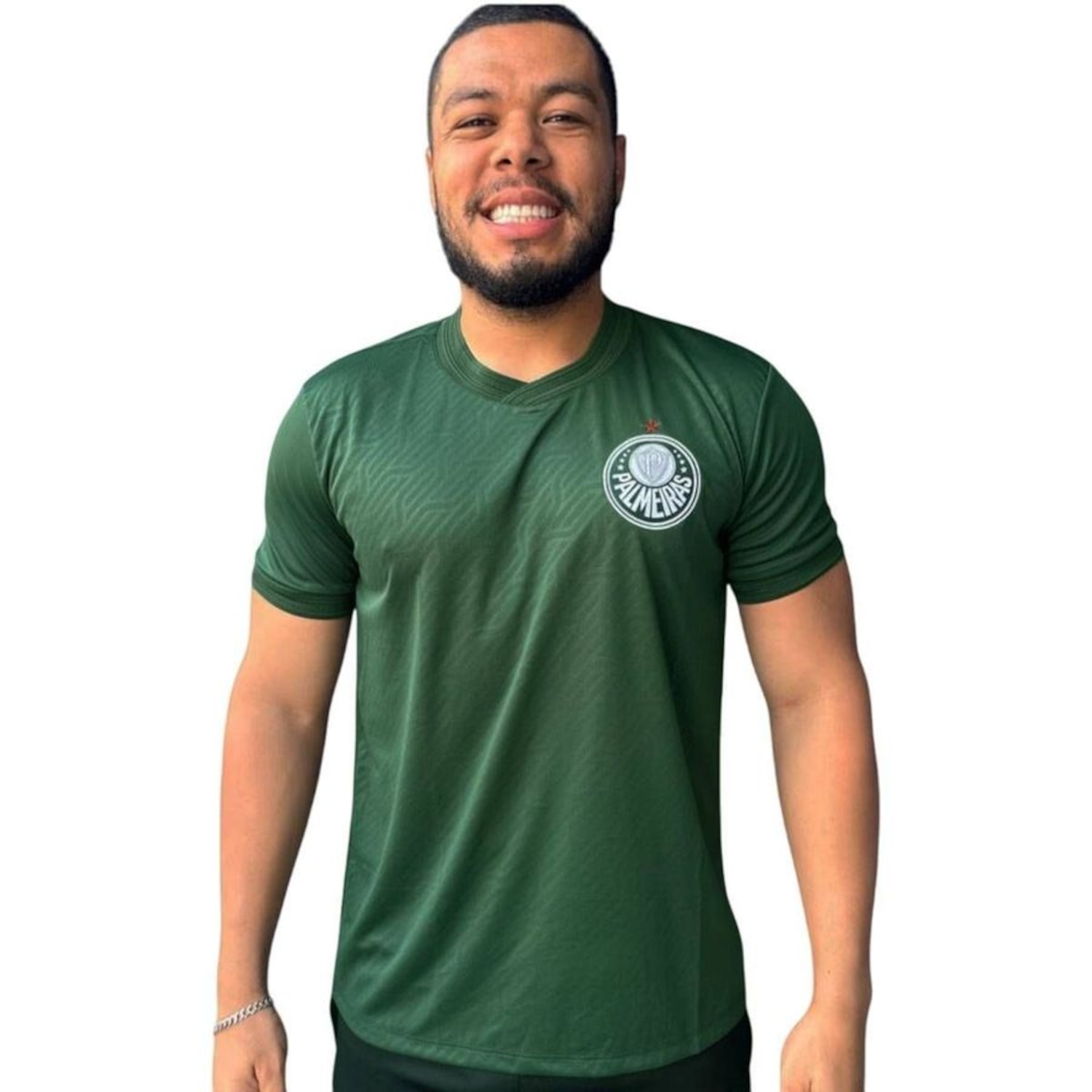 Camiseta Betel Palmeiras Home II Plus Masculina - Foto 1