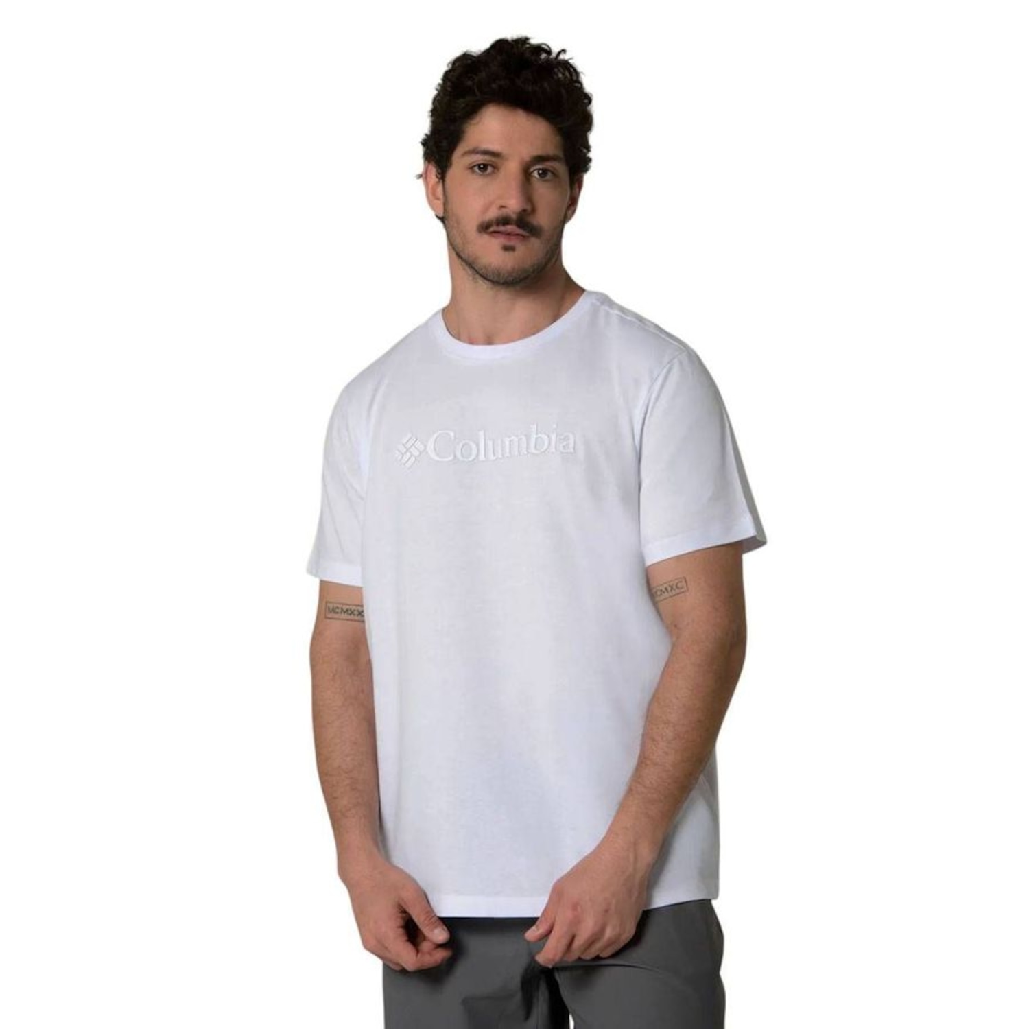 Camiseta Columbia Basic Logo II Branded Masculina - Foto 1