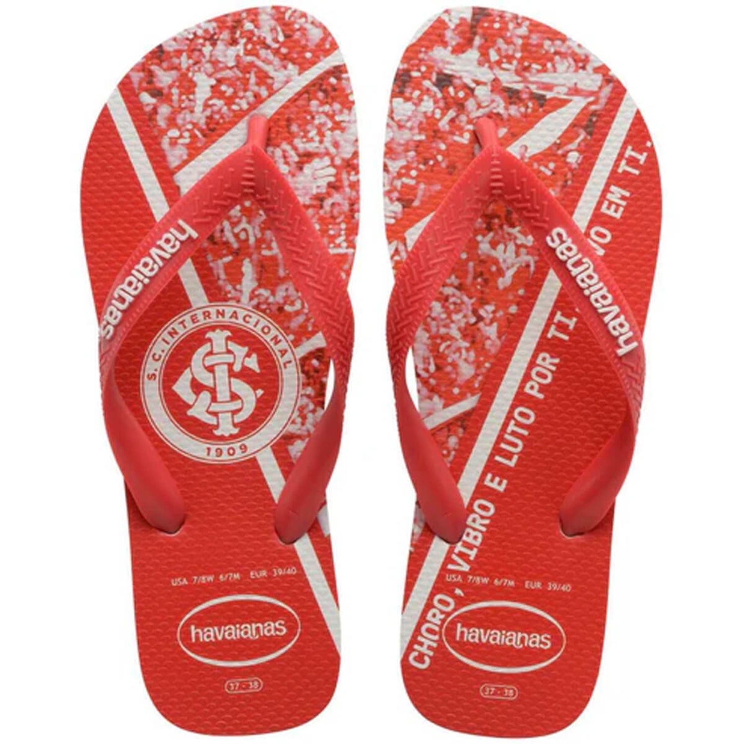 Chinelo Havaianas Top Times Internacional Adulto - Foto 1
