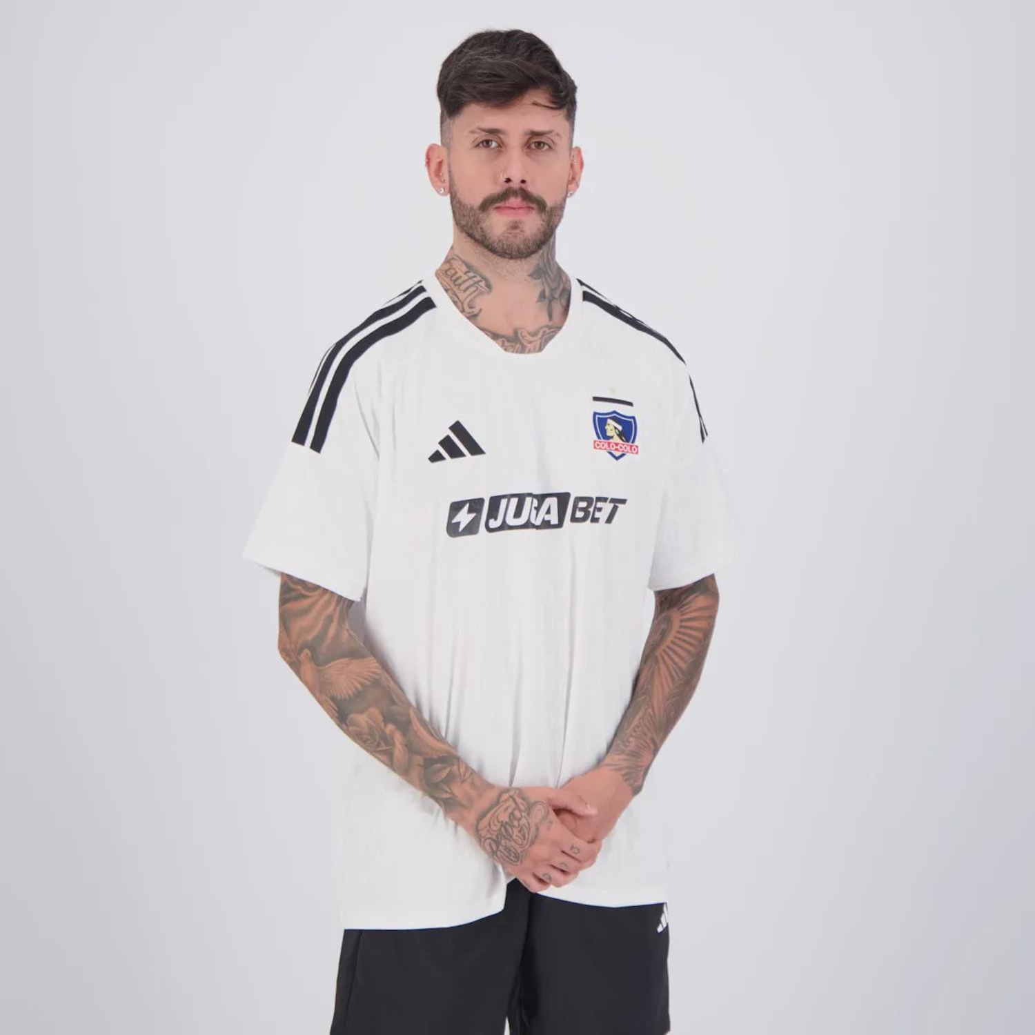 Camisa Colo-Colo I 26/27 adidas Masculina - Foto 2