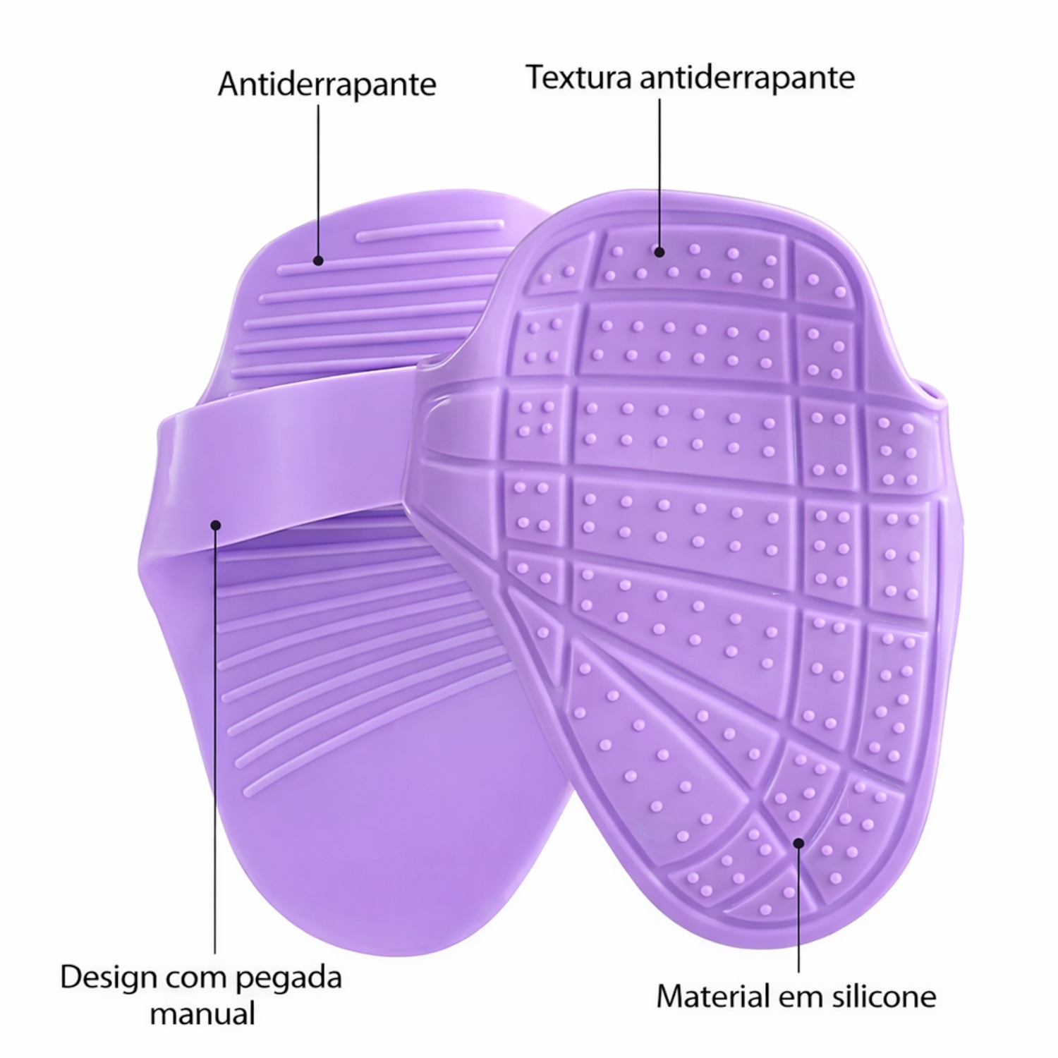 Luva Palmar Gold Sports em Silicone Ultra Soft Anti Derrapante - Foto 4