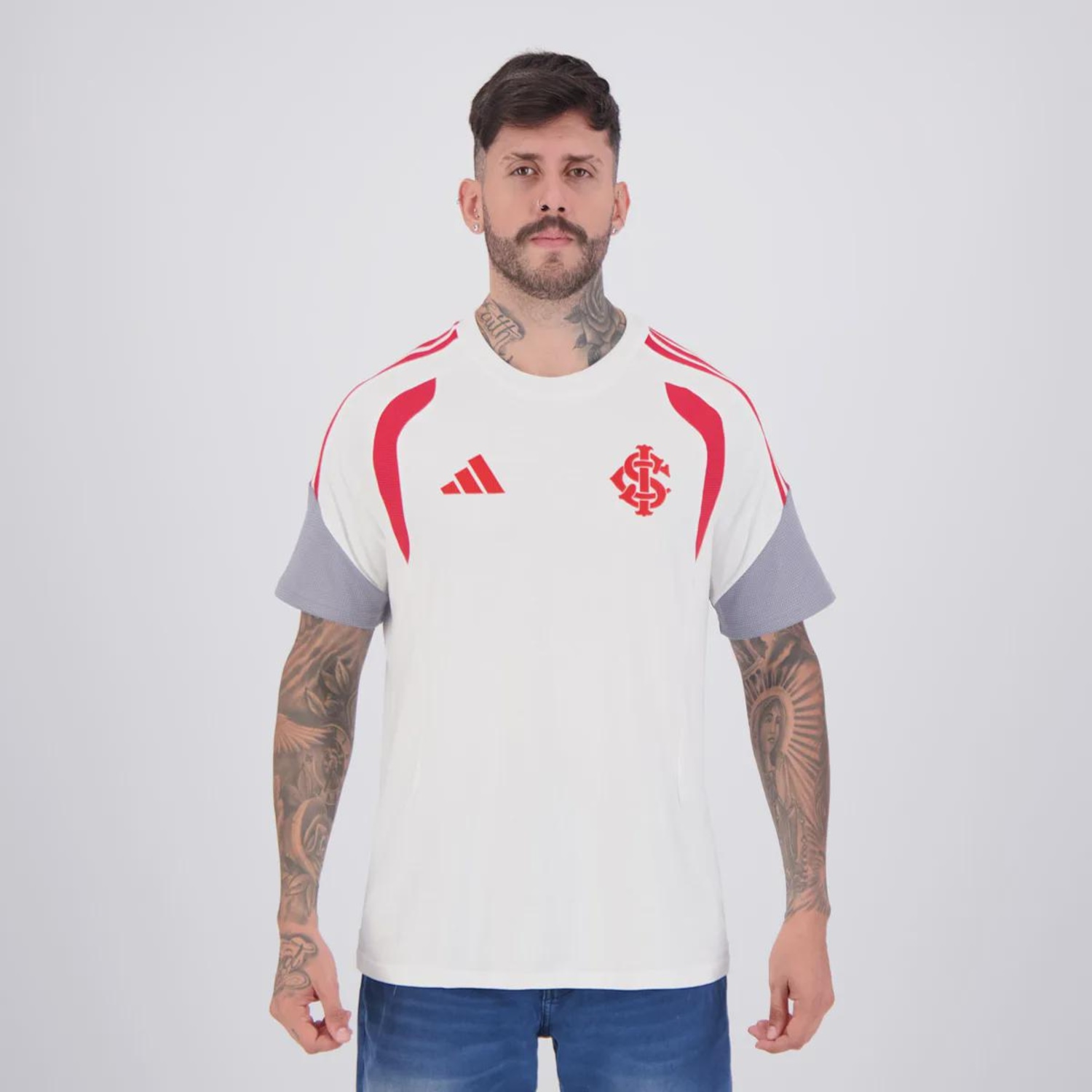 Camiseta do Internacional Concentração 26/27 adidas Masculino - Foto 1