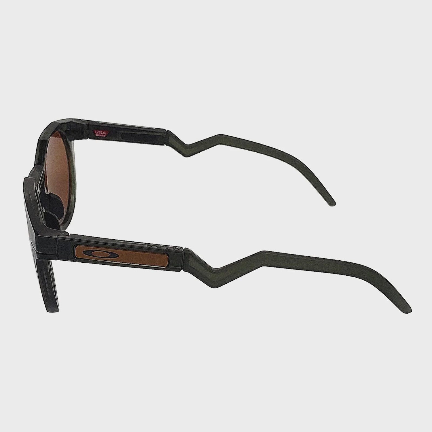 Óculos de Sol Oakley HSTN Olive Ink Prizm Tungsten Polar Masculino - Foto 4