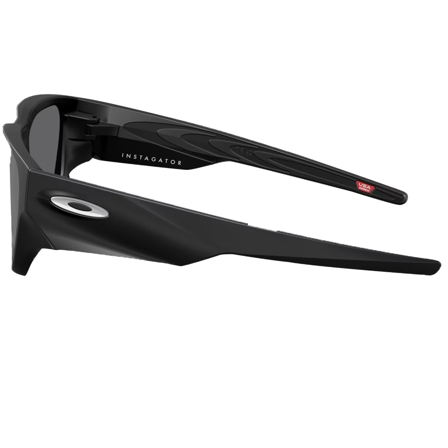 Óculos Oakley Instagator Matte Black/ Lente Prizm Grey - Foto 3