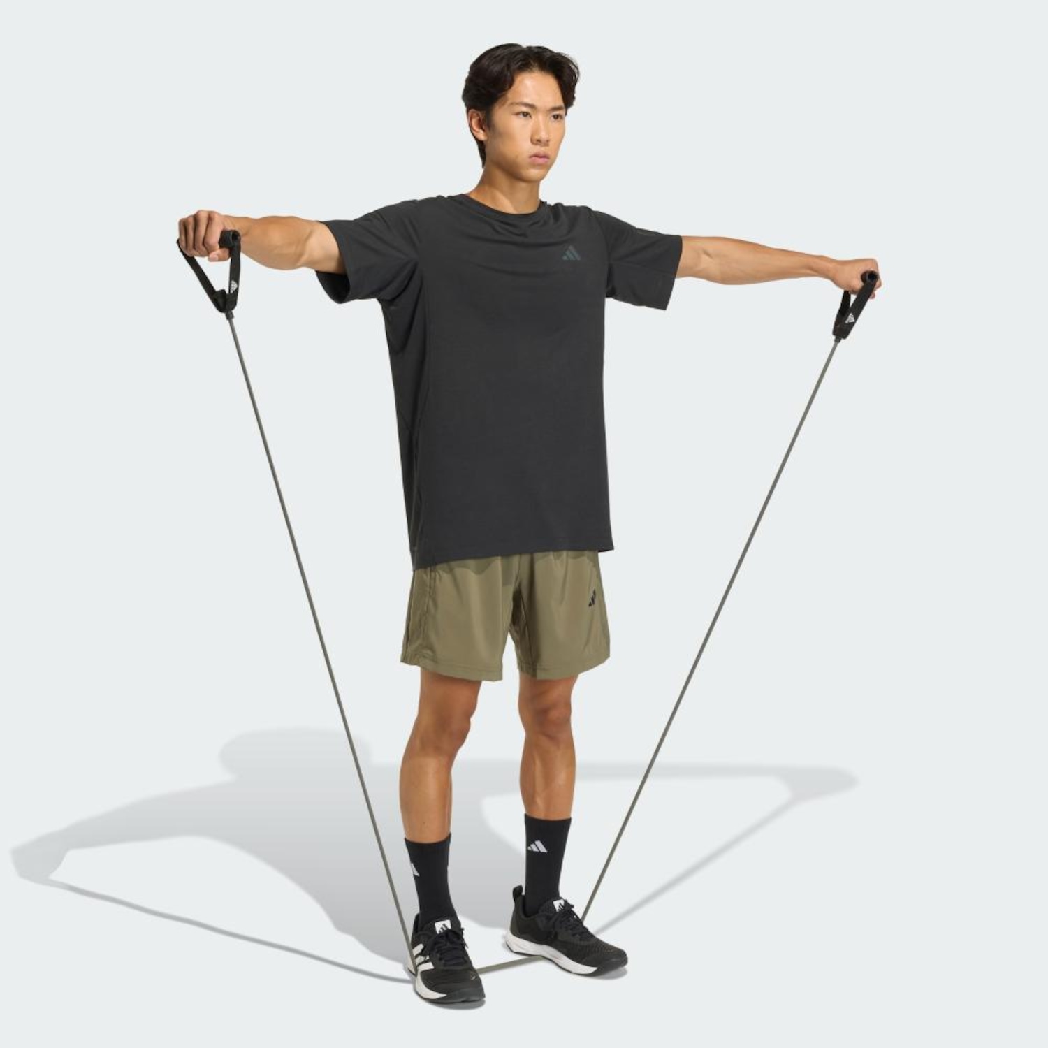 Short adidas Workout Essentials Base Woven Masculino - Foto 4