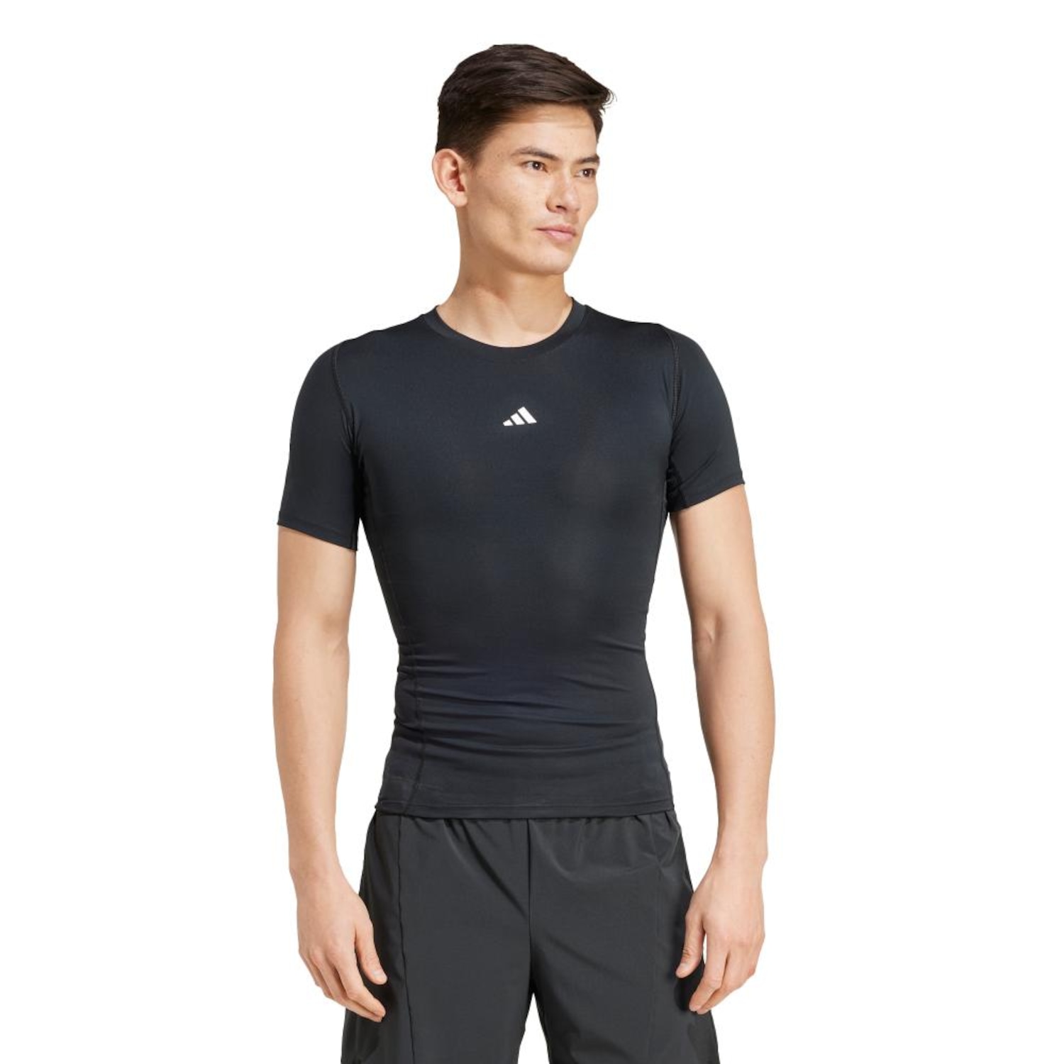Camisa de Compressão adidas Techfit Masculina - Foto 1