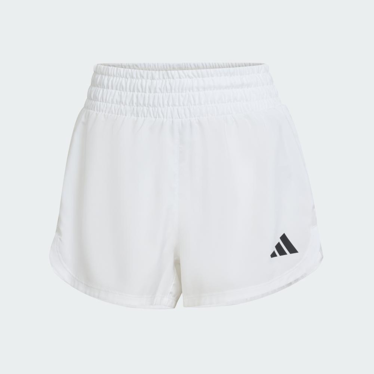 Short de Malha de Cintura Alta adidas Pacer Workout Feminino - Foto 1