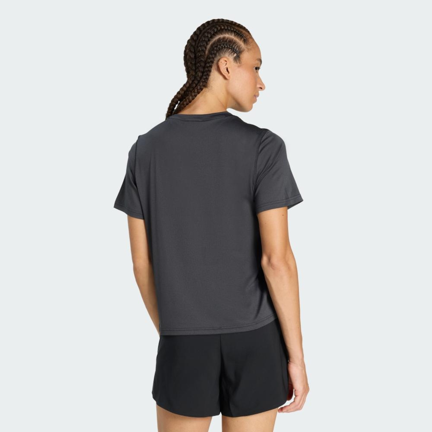 Camiseta Gola Careca adidas Workout Essentials Feminina - Foto 3