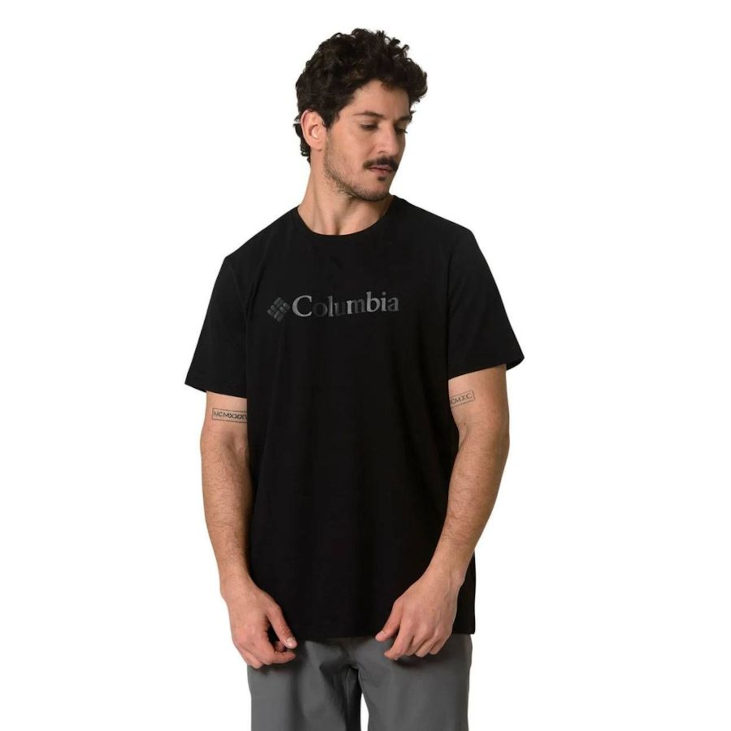 Camiseta Columbia M/C Basic Logo II Branded Masculina - Foto 1