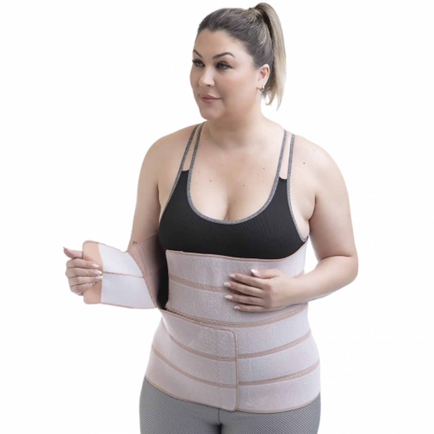 Faixa Elástica Abdominal 5 Gomos GG Kestal - Foto 1