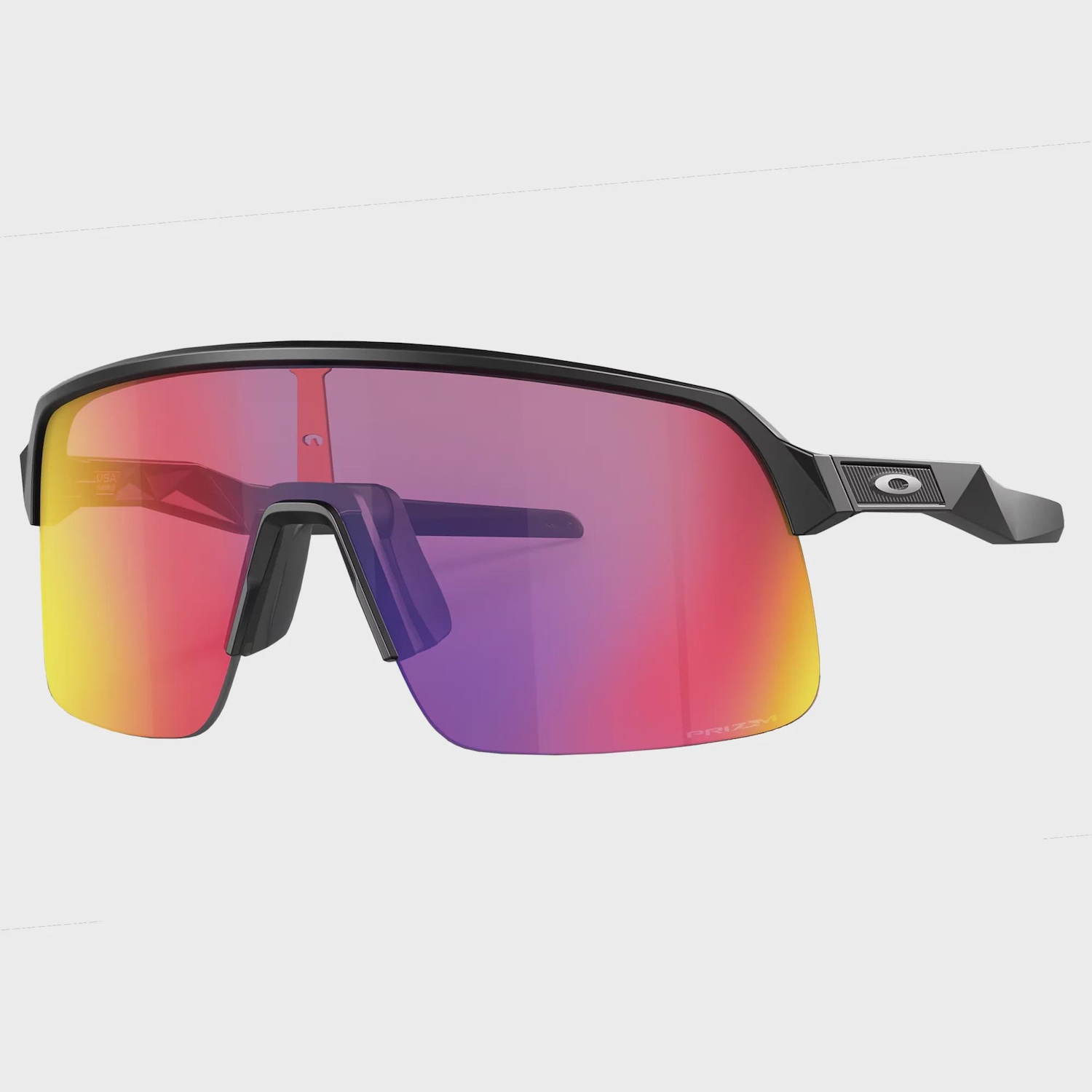 Óculos de Sol Oakley Sutro Lite Matte Black Prizm Road - Masculino - Foto 1