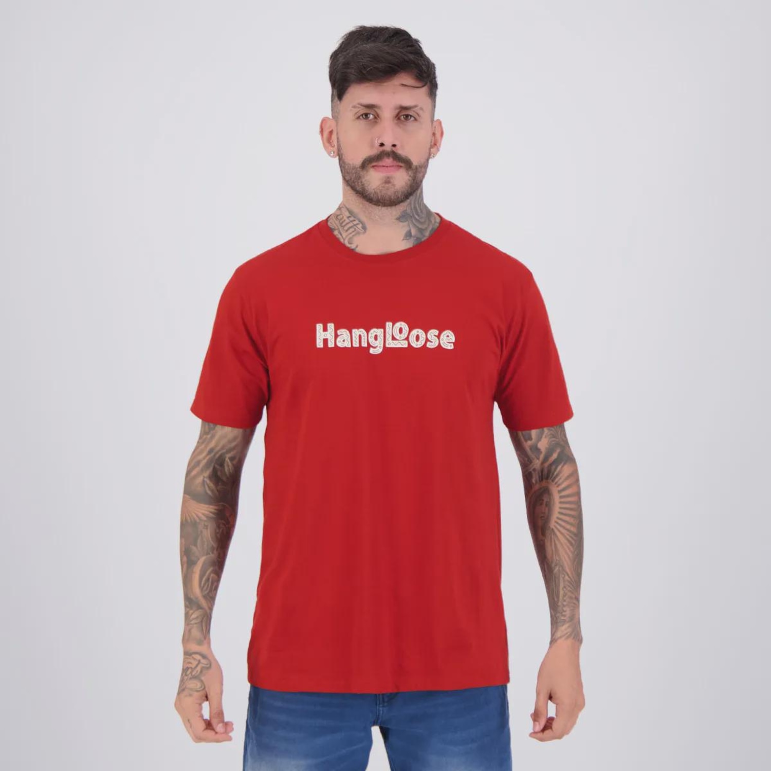 Camiseta Hang Loose Ornaments Masculina - Foto 1