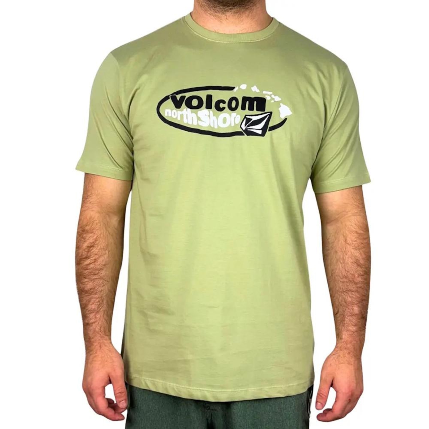 Camiseta Volcom Radiostar Noth Shore SM26 Masculina - Foto 1