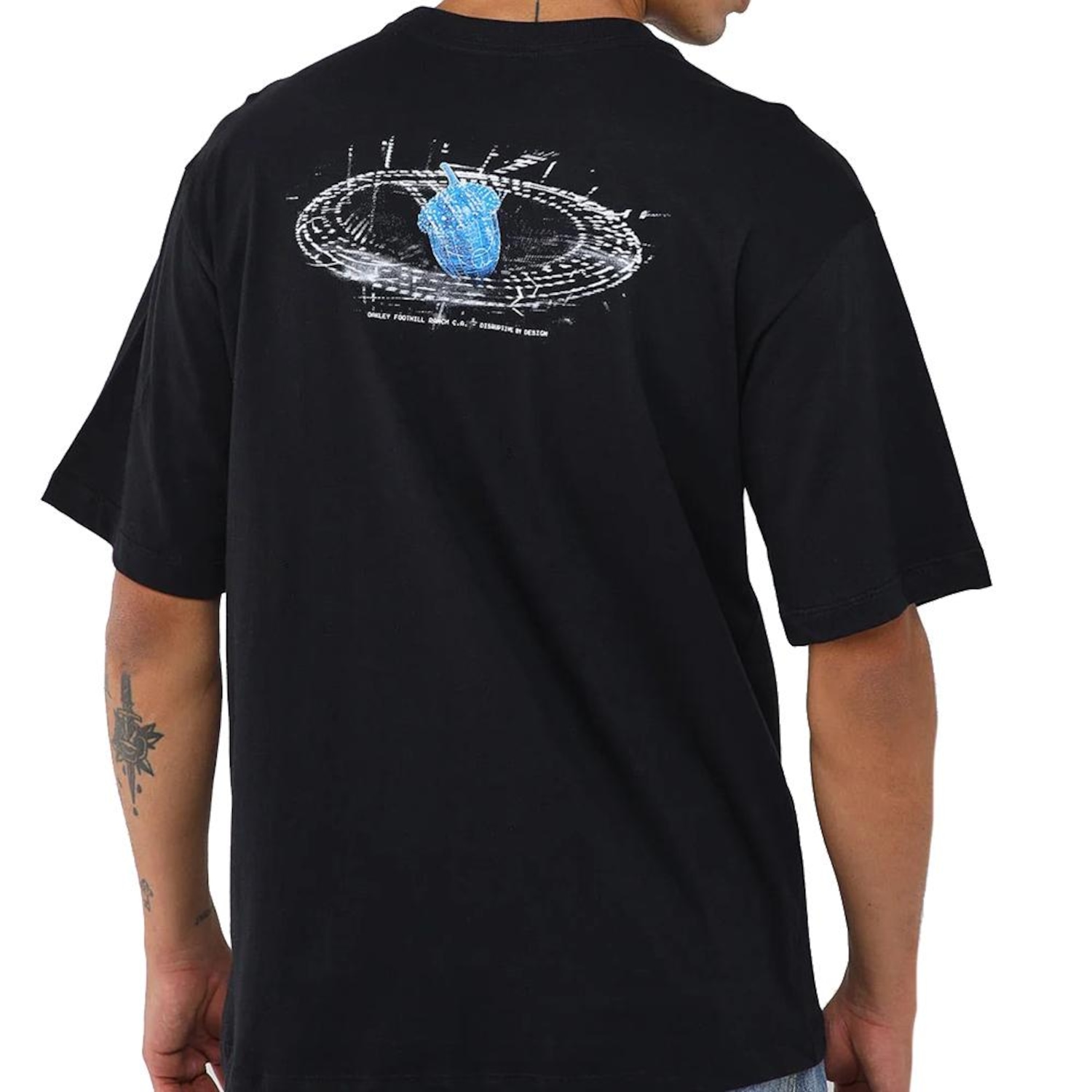 Camiseta Oakley Hologram Nuts SS Masculina - Foto 2