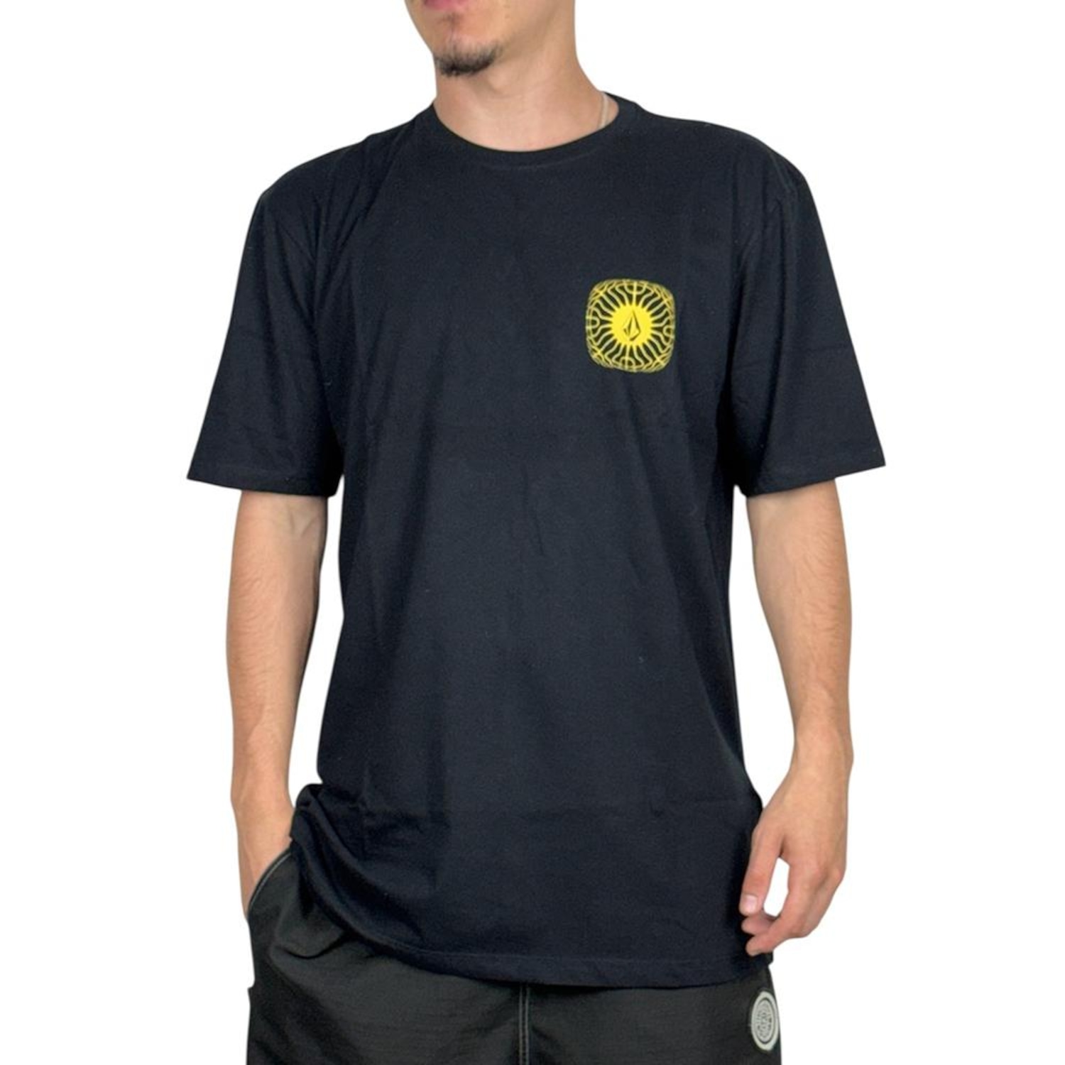 Camiseta Volcom Frequency Masculina - Foto 1