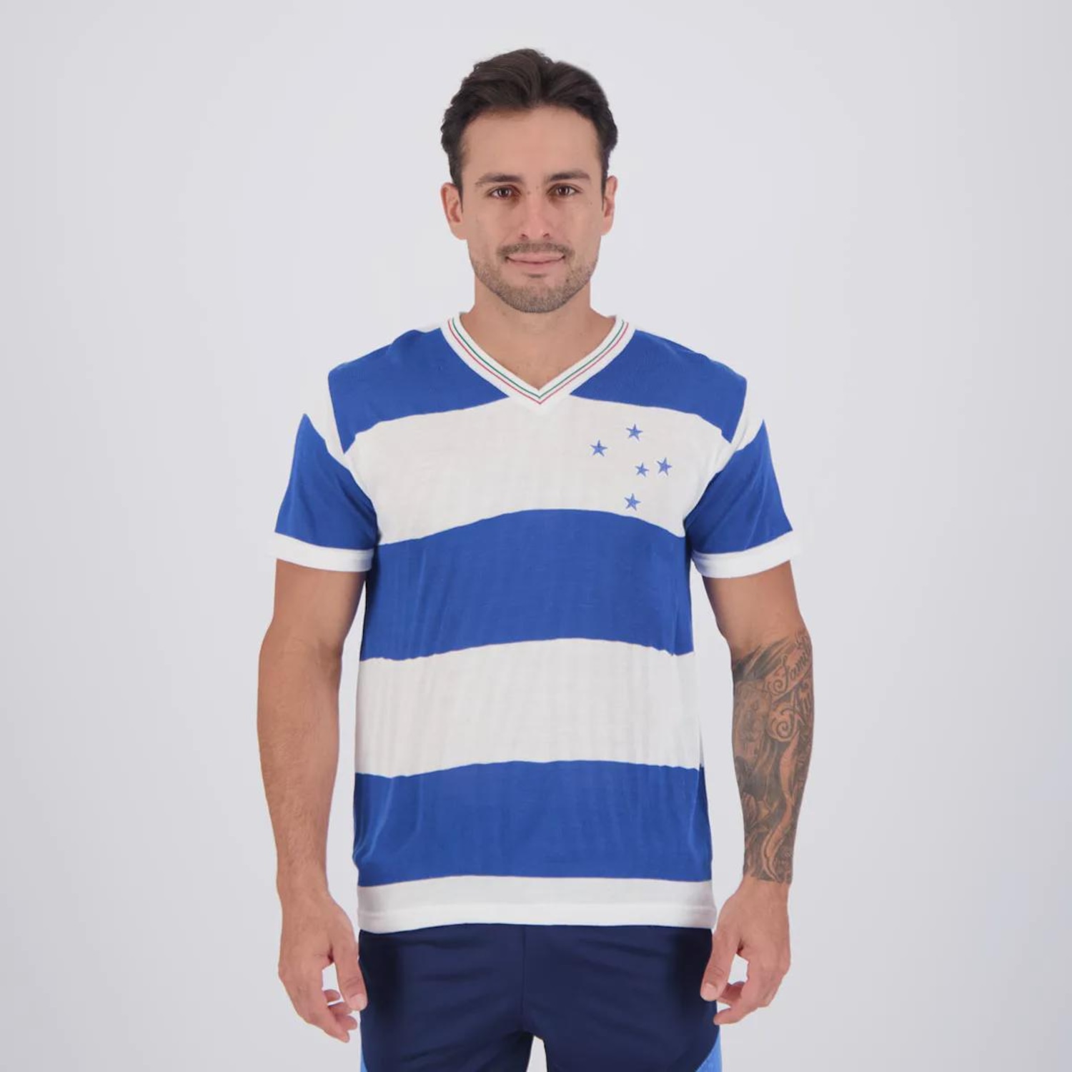 Camisa Cruzeiro Retrô 1930 Masculina - Foto 1
