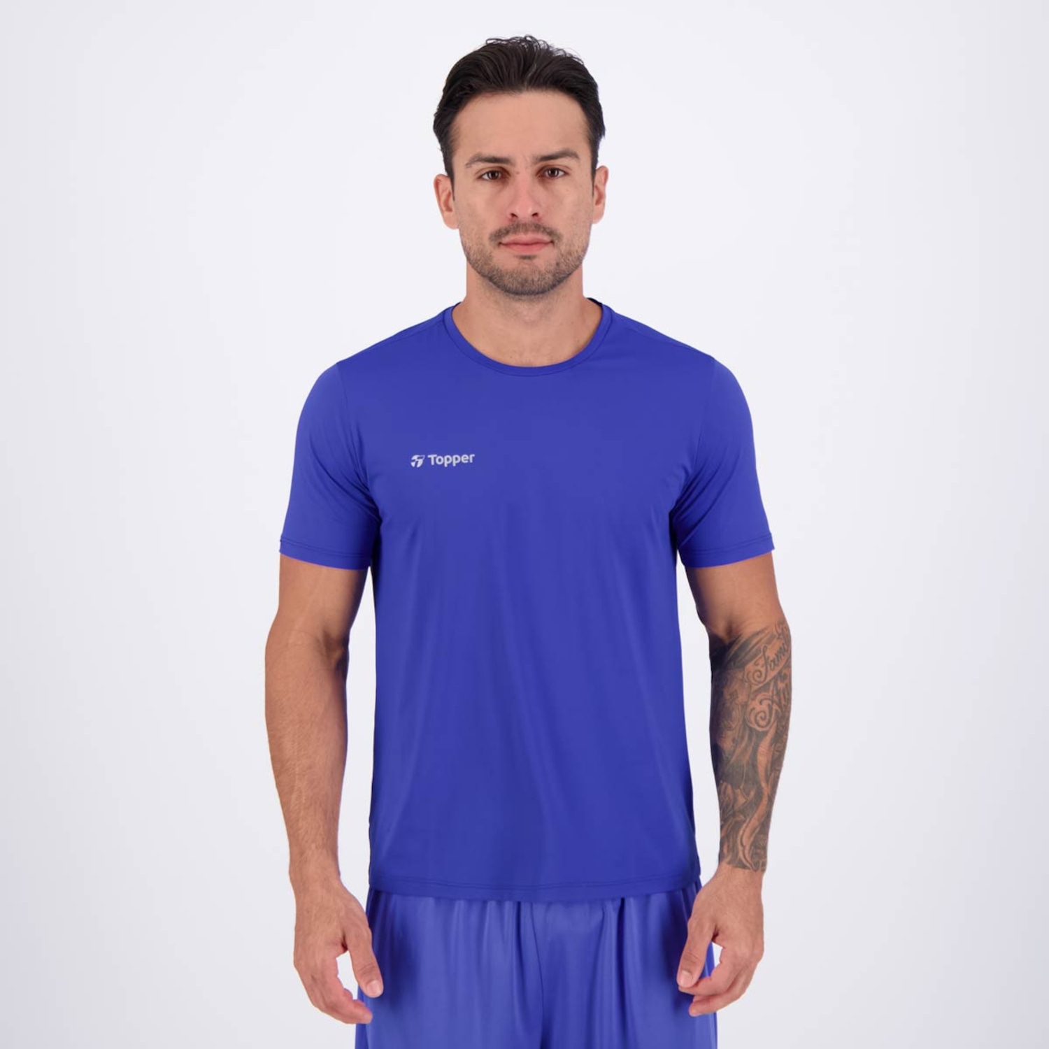Camiseta Topper Performance Poliamida Masculina - Foto 1