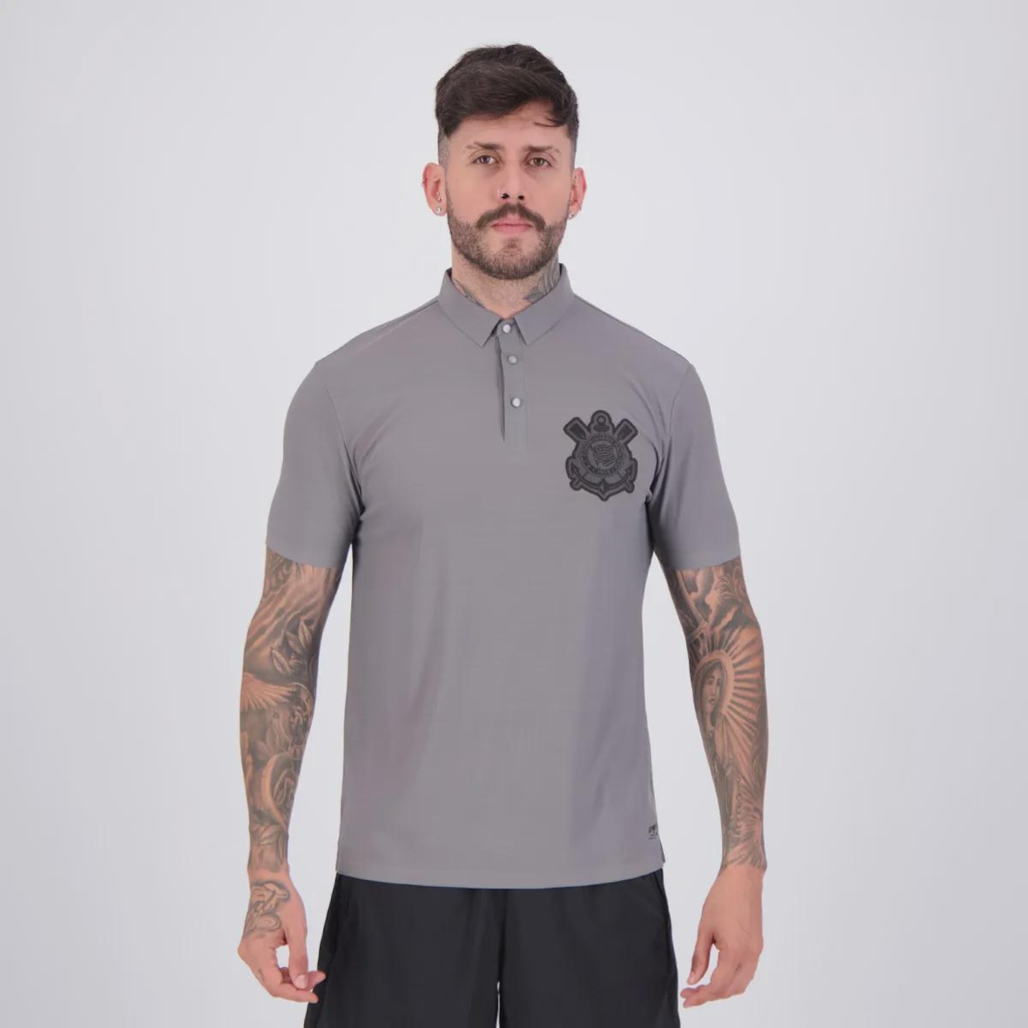 Camisa Polo Corinthians Classic Masculina - Foto 1