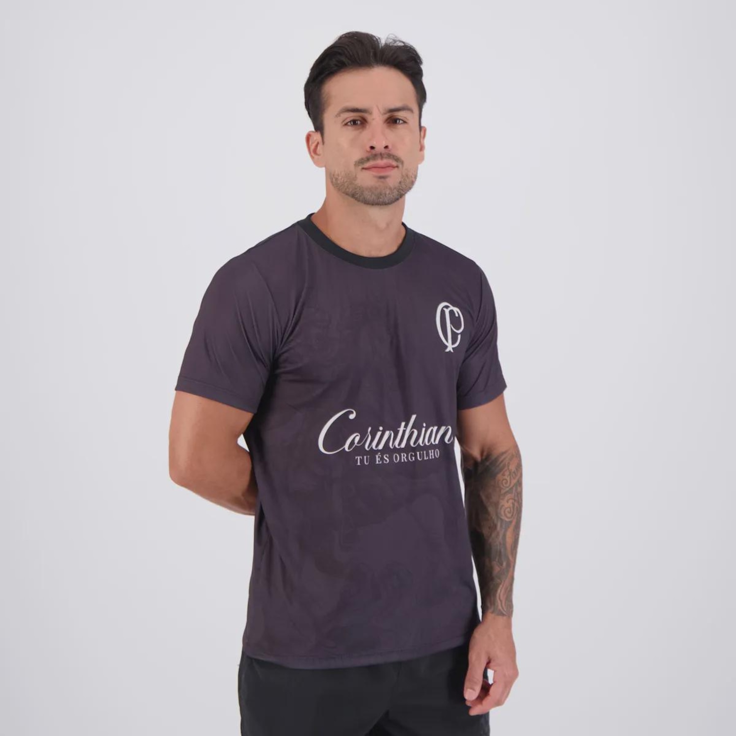 Camisa Corinthians Guerreiro Masculina - Foto 2