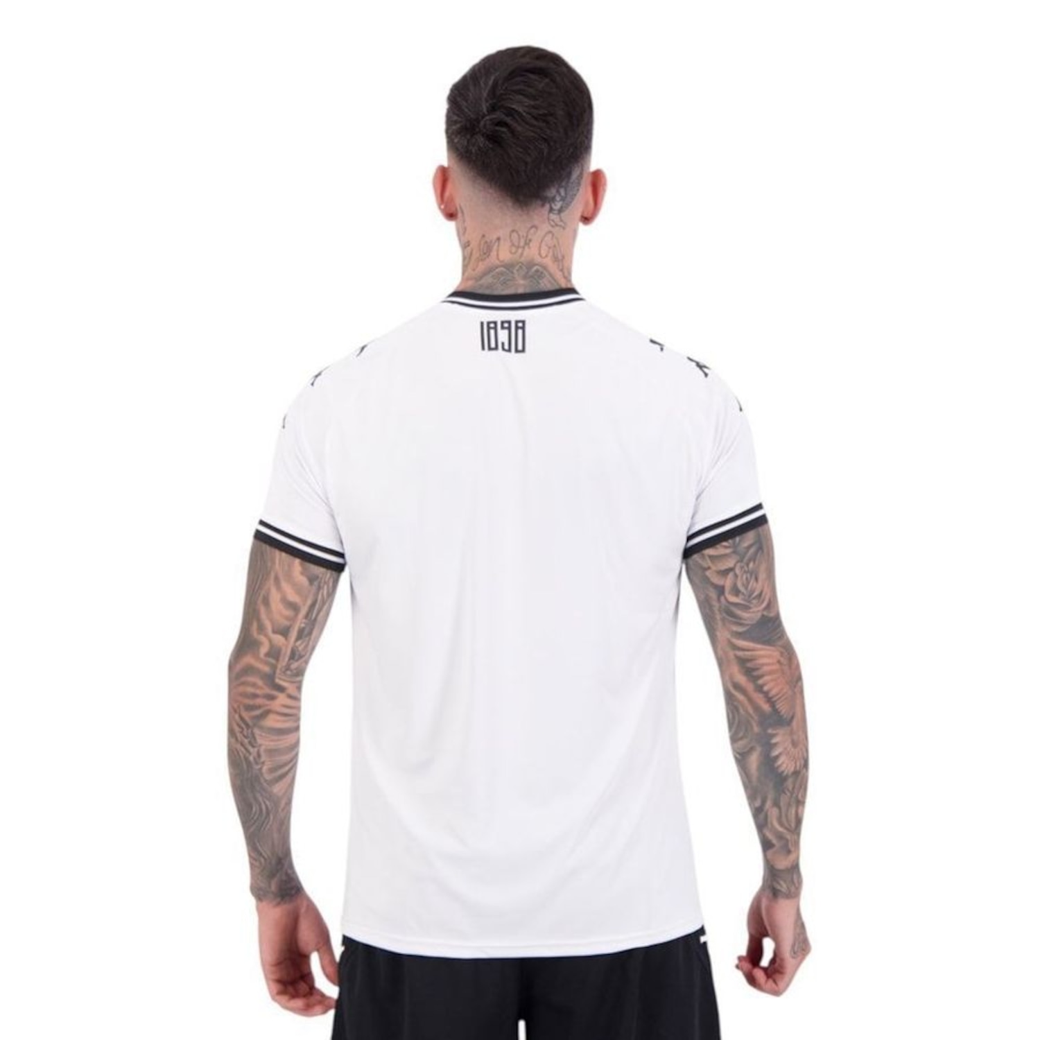 Camisa Kappa Vasco Supporter Tradition Masculina - Foto 2