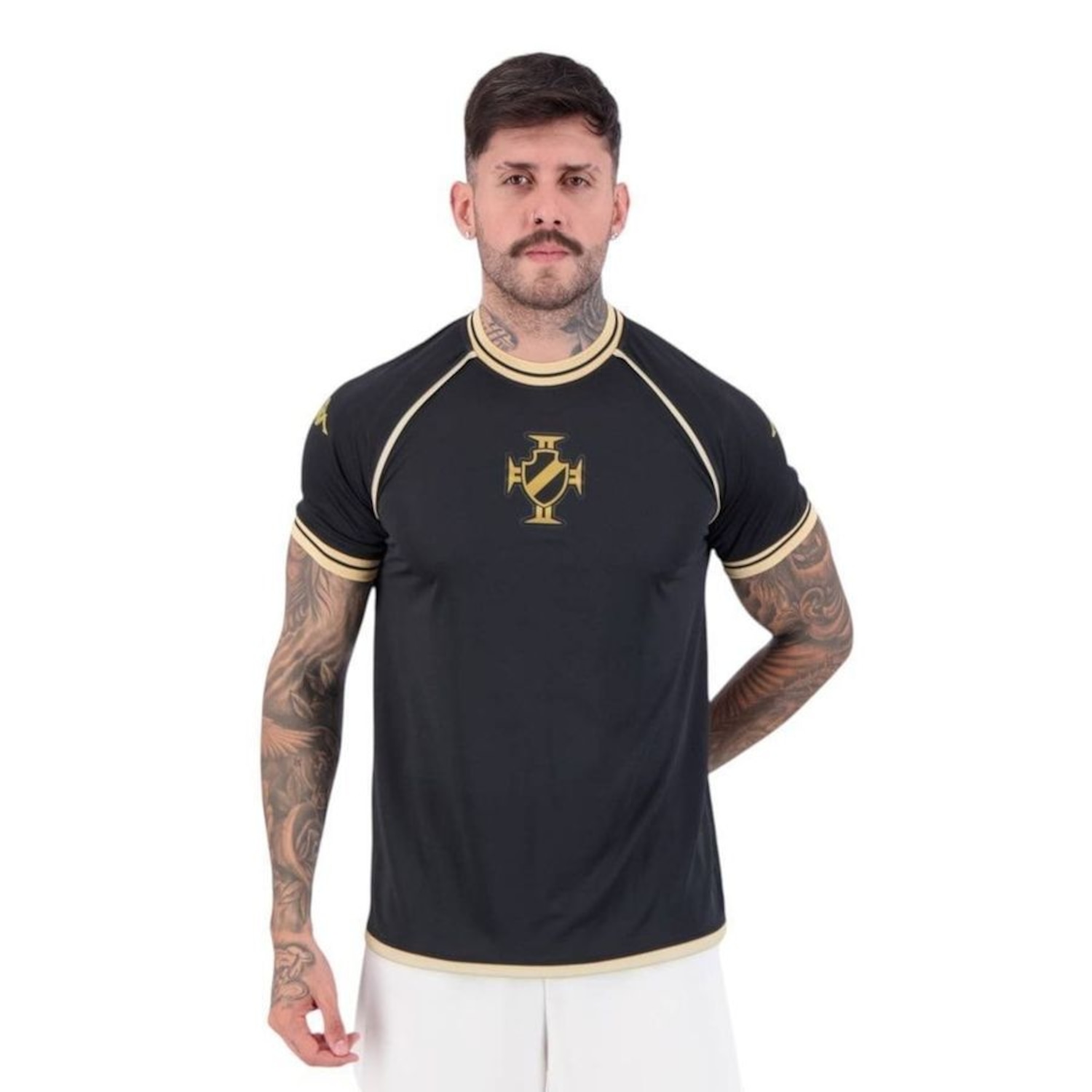 Camisa Kappa Vasco Supporter Shore Masculina - Foto 1