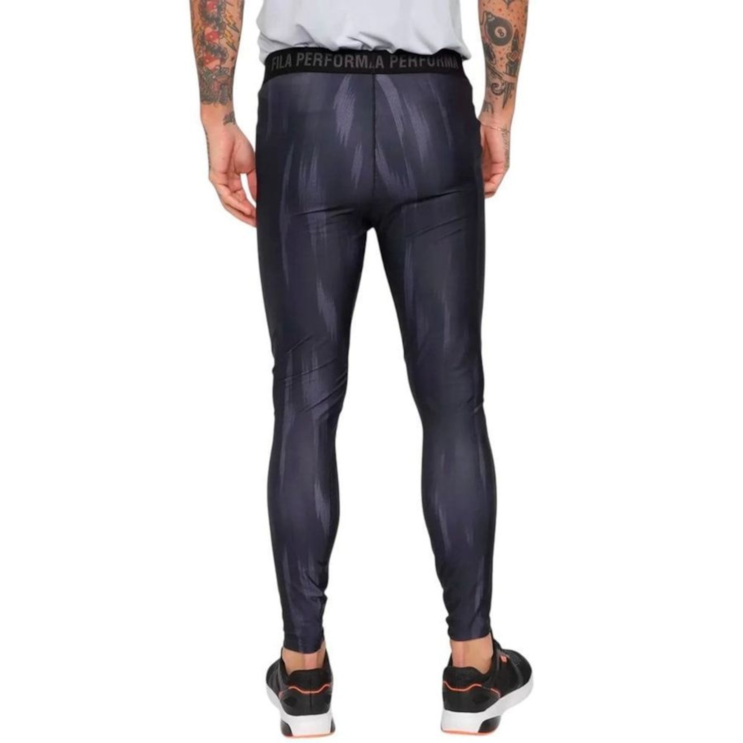 Calça Legging Fila Compress Skin Masculina - Foto 2