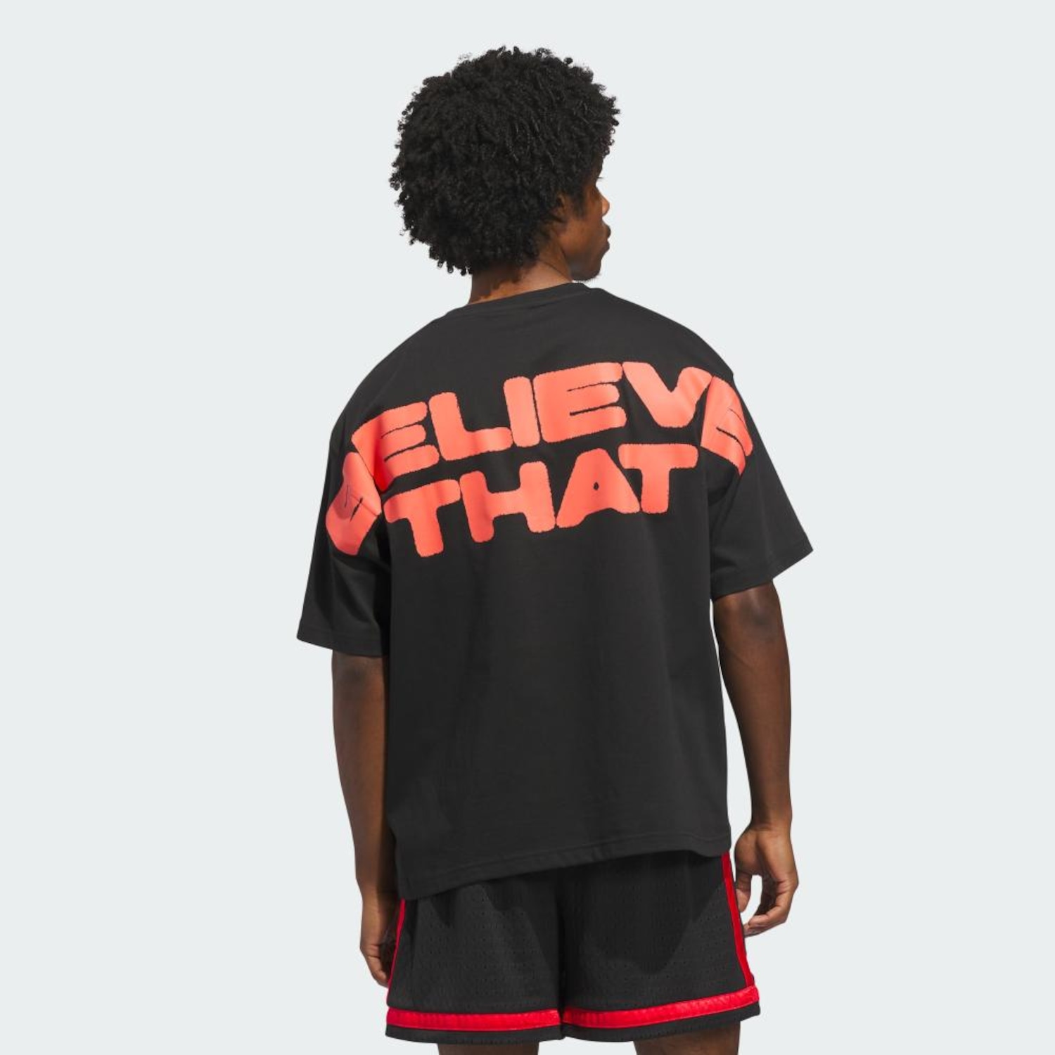 Camiseta adidas Anthony Edwards Acredite Masculina - Foto 3
