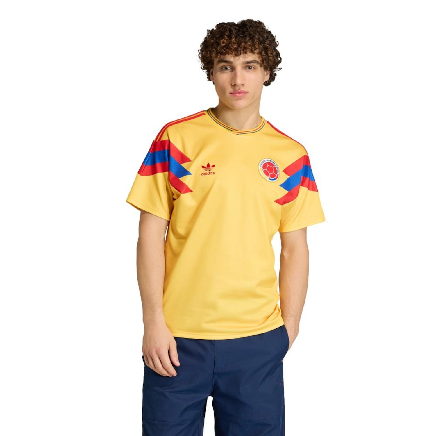 Camisa Colômbia II Seleção 1990 adidas Masculina - Foto 1