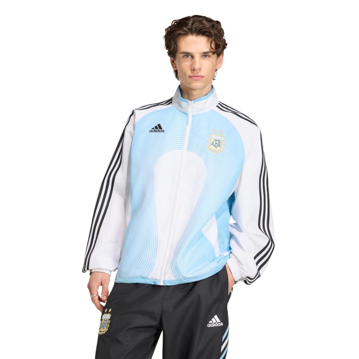 Jaqueta Argentina I Seleção 2006 adidas Masculina - Foto 1