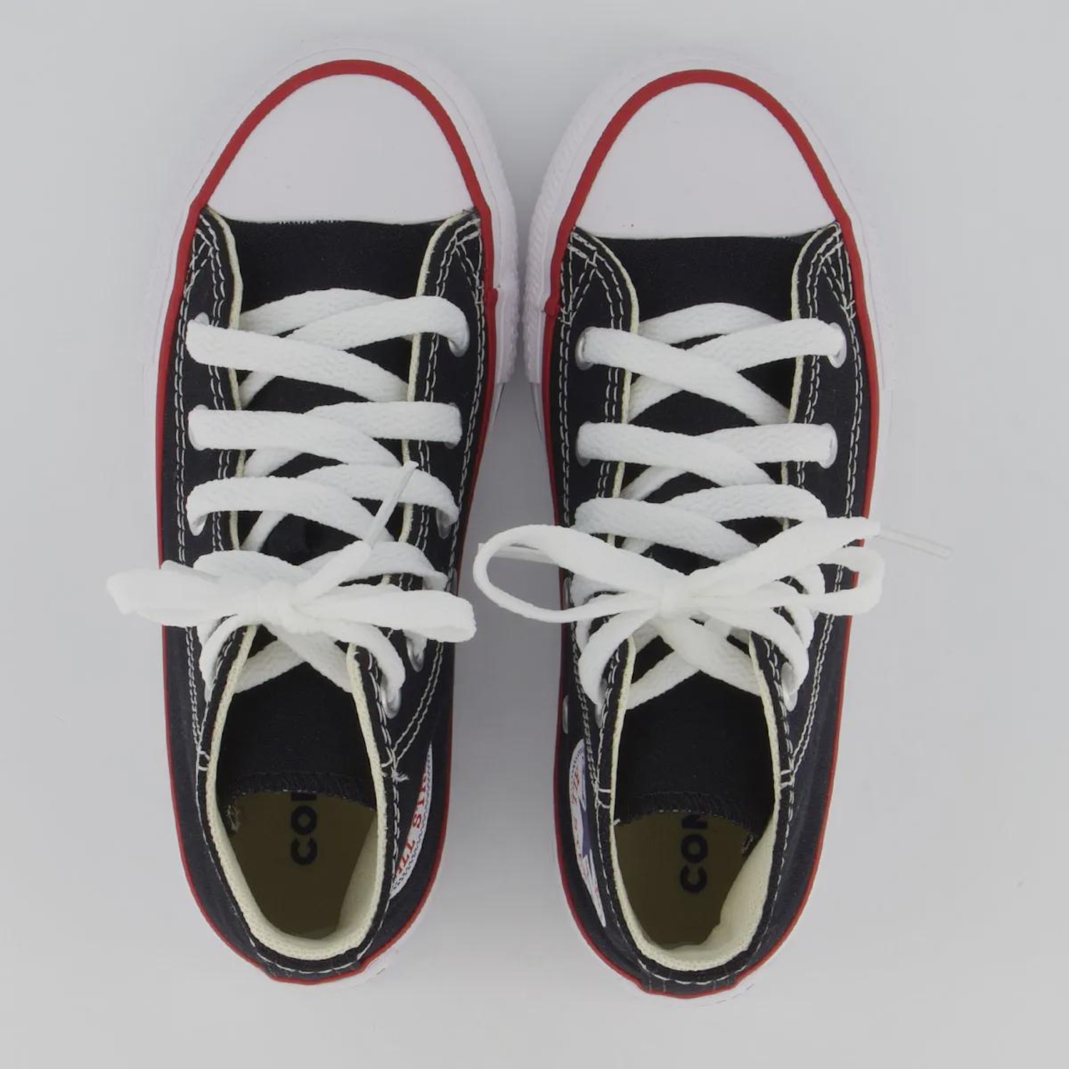 Tênis Infantil Converse All Star Chuck Taylor Cano Alto - Foto 4