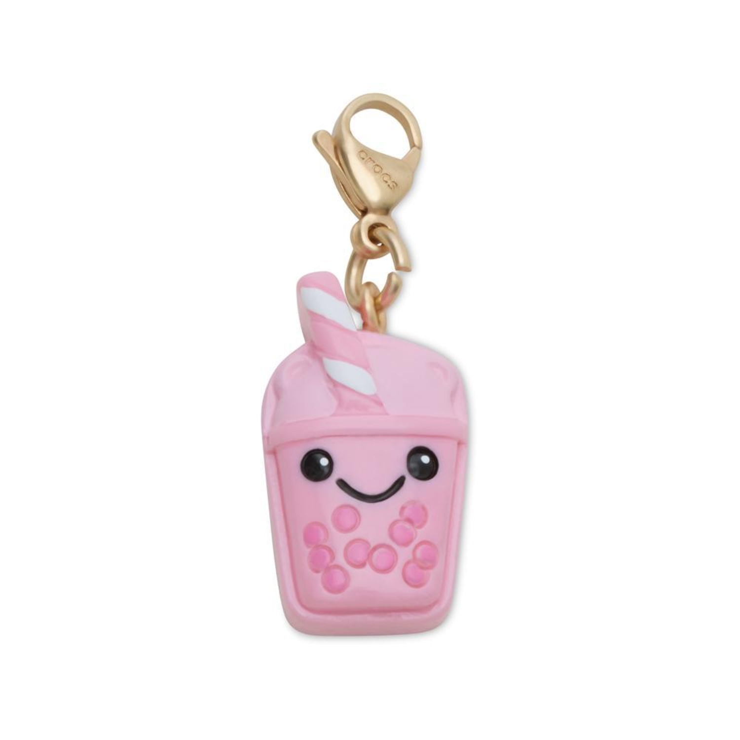 Jibbitz Crocs Pingente Bebida Rosa Fofo - Foto 1