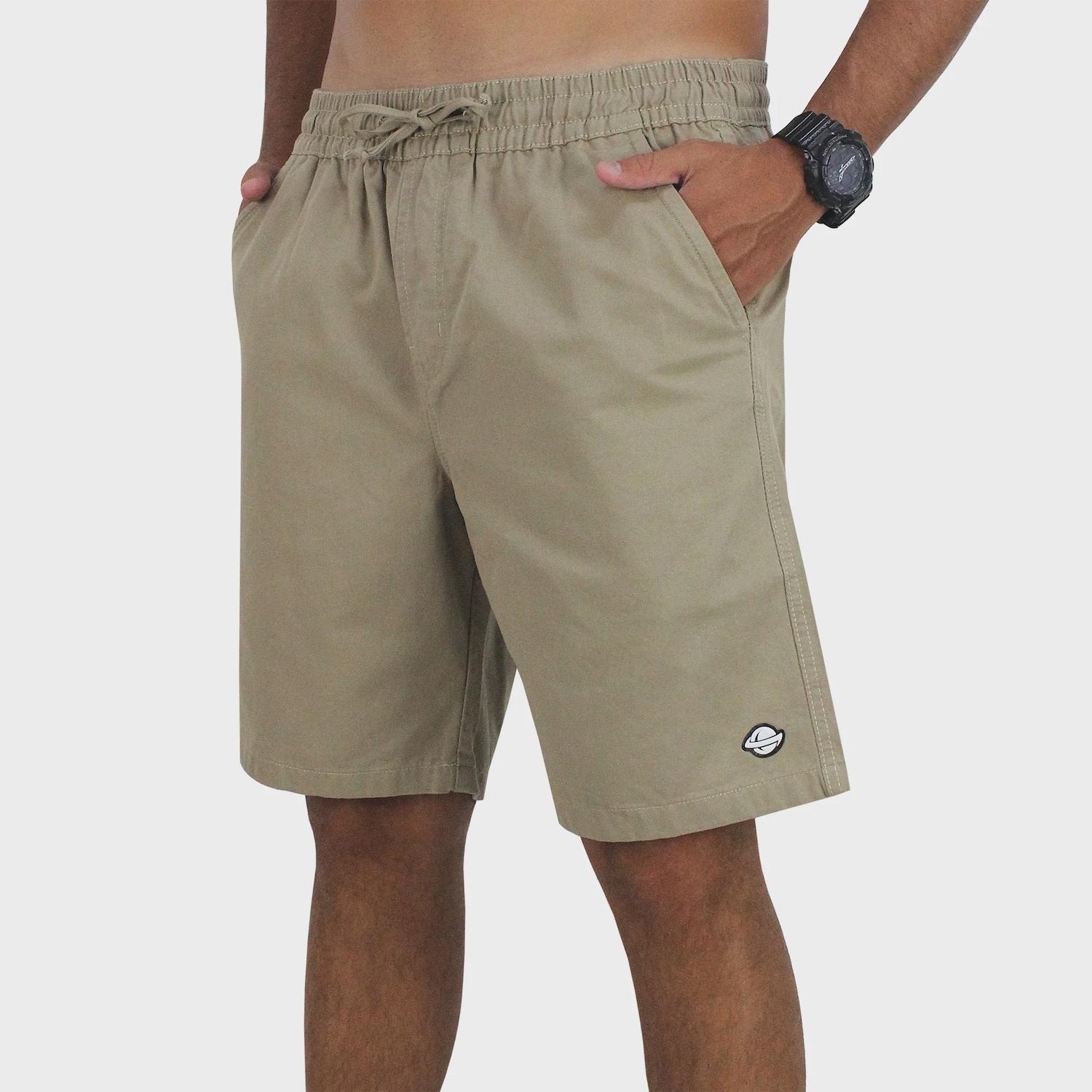 Bermuda Lost Sarja Walk Beige - Masculina - Foto 1