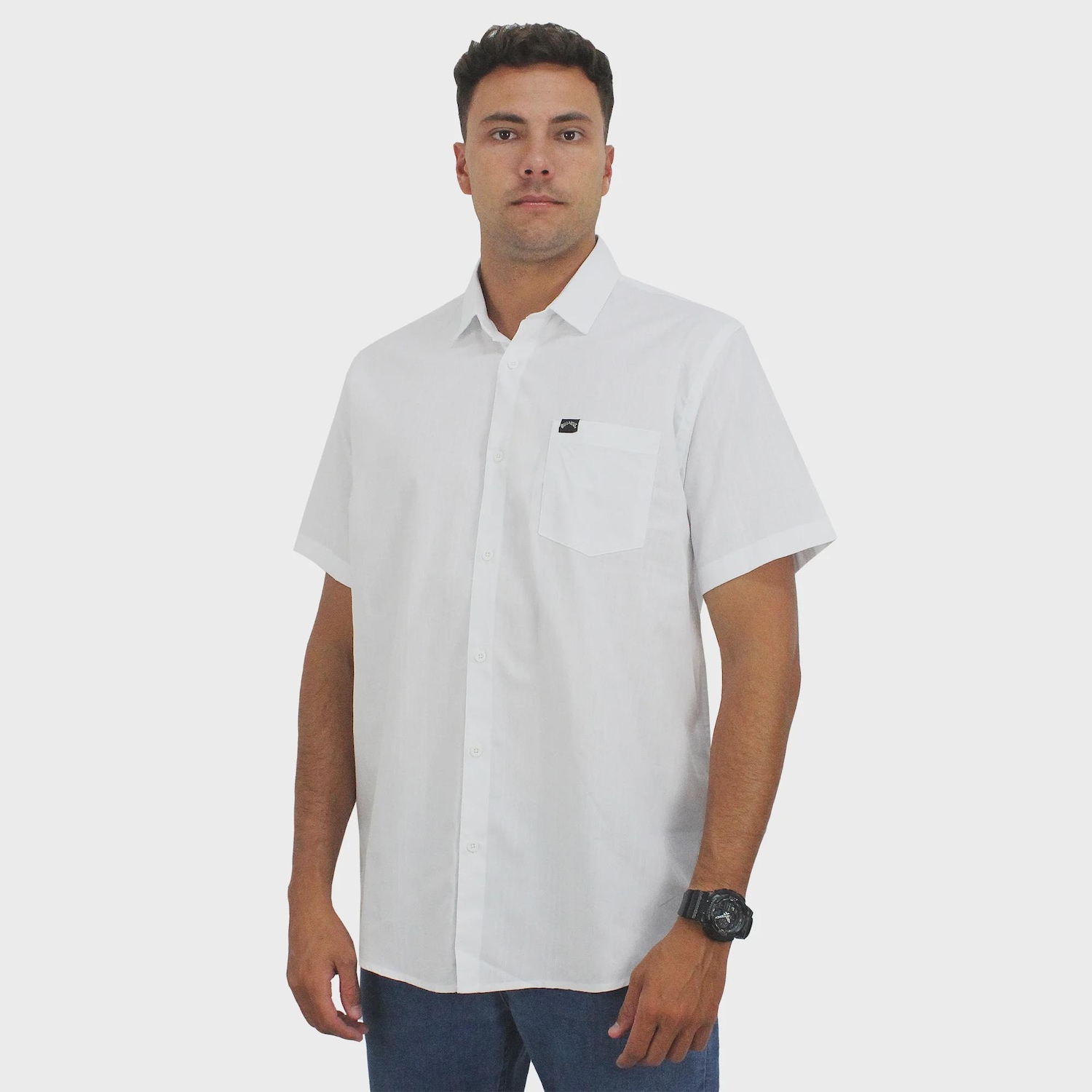 Camisa Billabong All Day Snow - Masculina - Foto 1