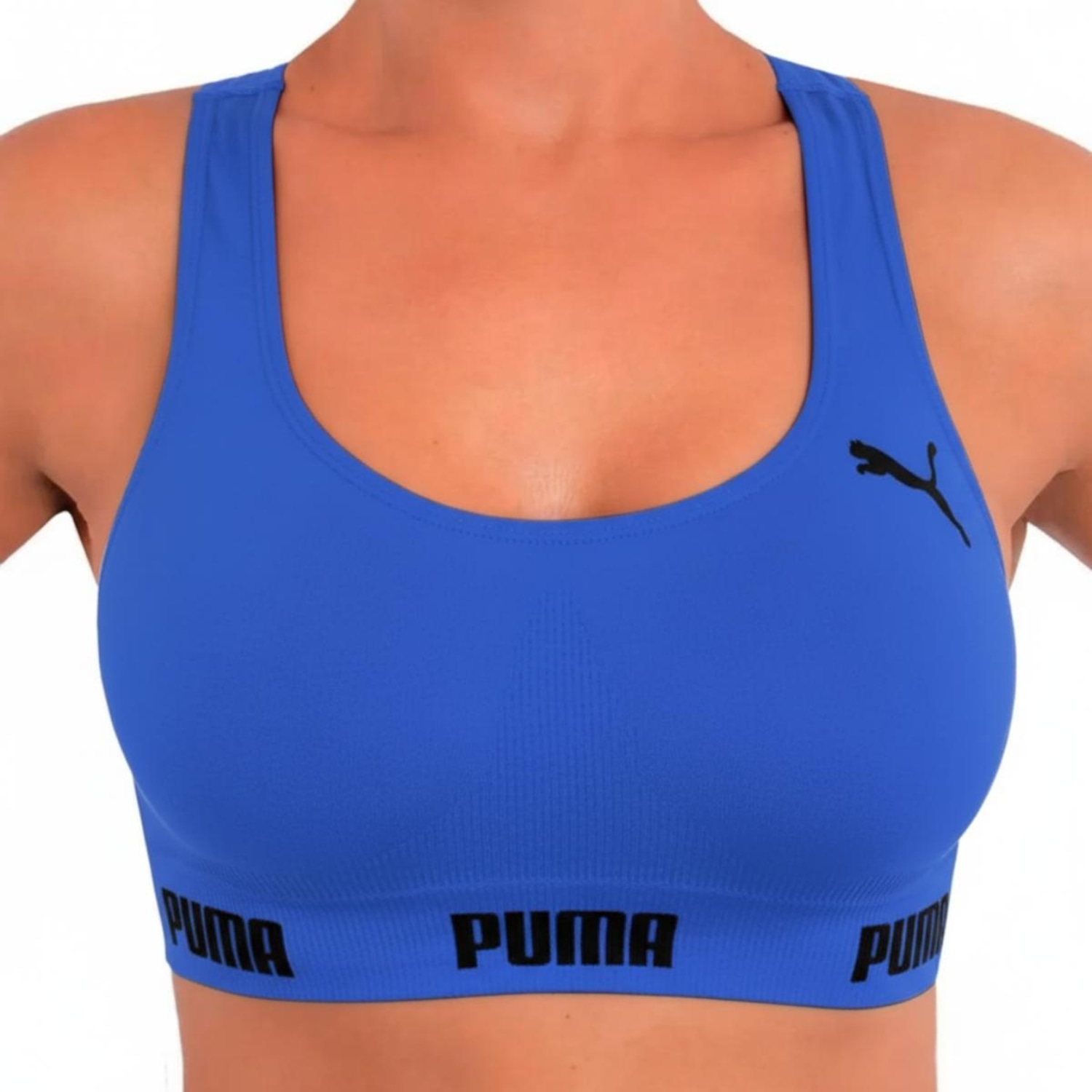 Top Puma Sem Costura - Feminino - Foto 1