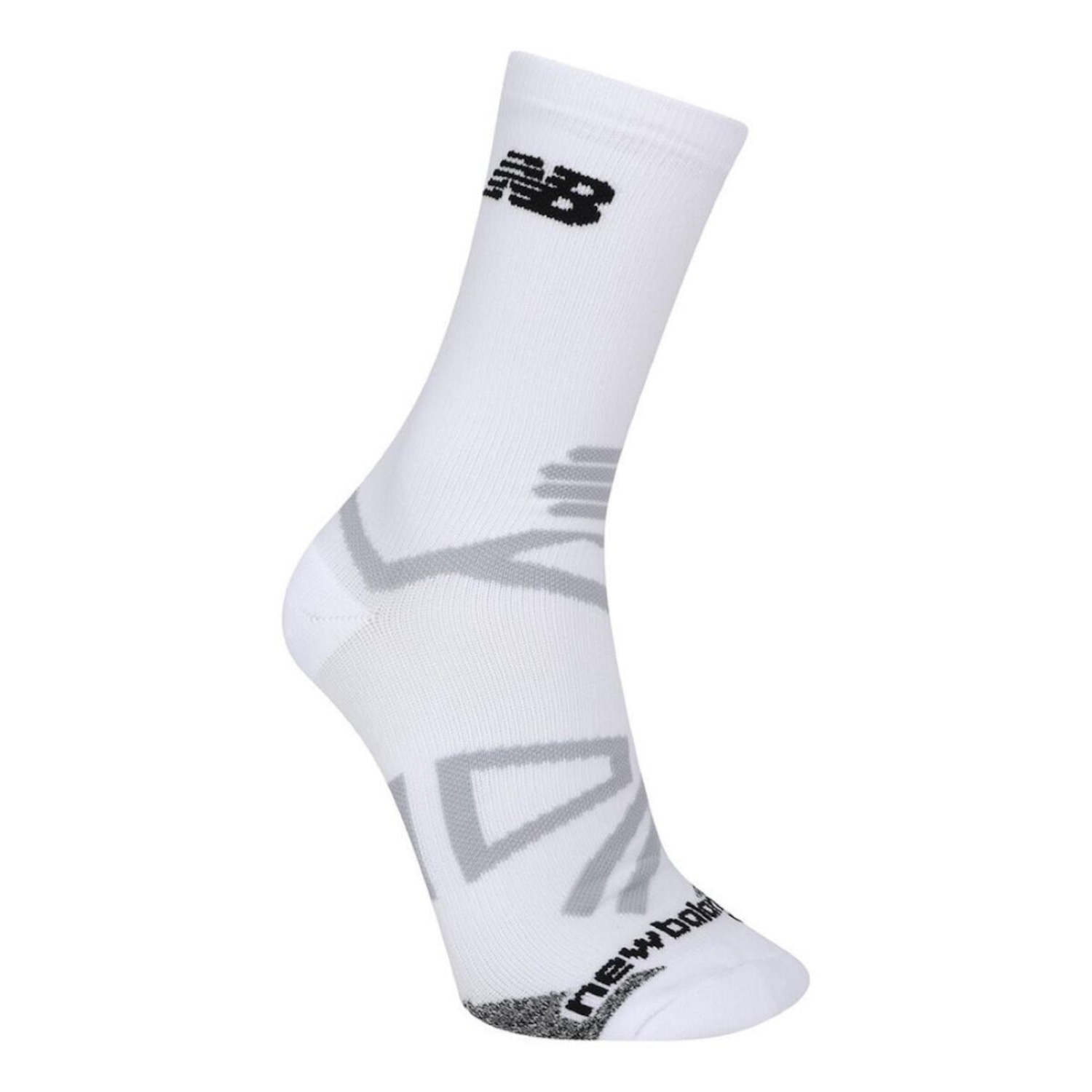 Meia de Corrida New Balance Performance Cano Longo Unissex - Foto 1