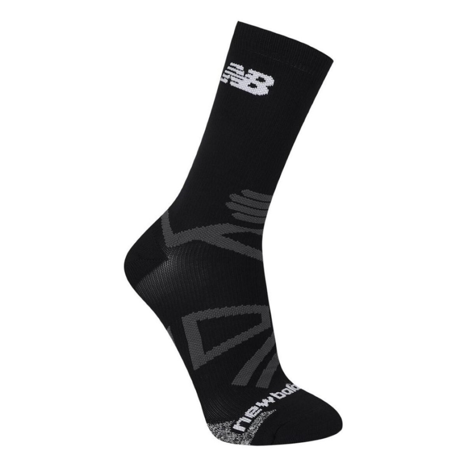 Meia de Corrida New Balance Performance Cano Longo Unissex - Foto 1